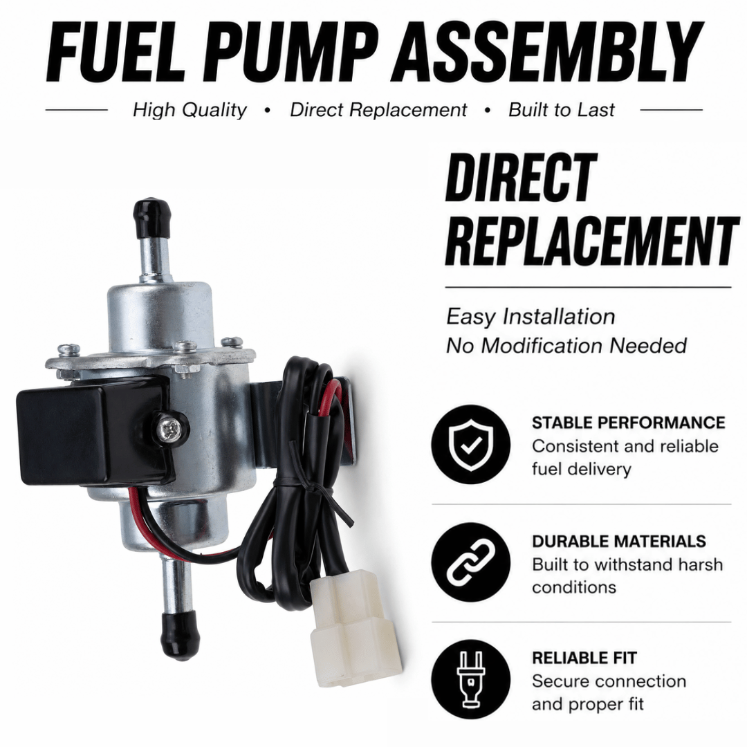 Inline Fuel Pump T2555-69231 for Kioti Tractor CS2210 CS2410 CS2510-3