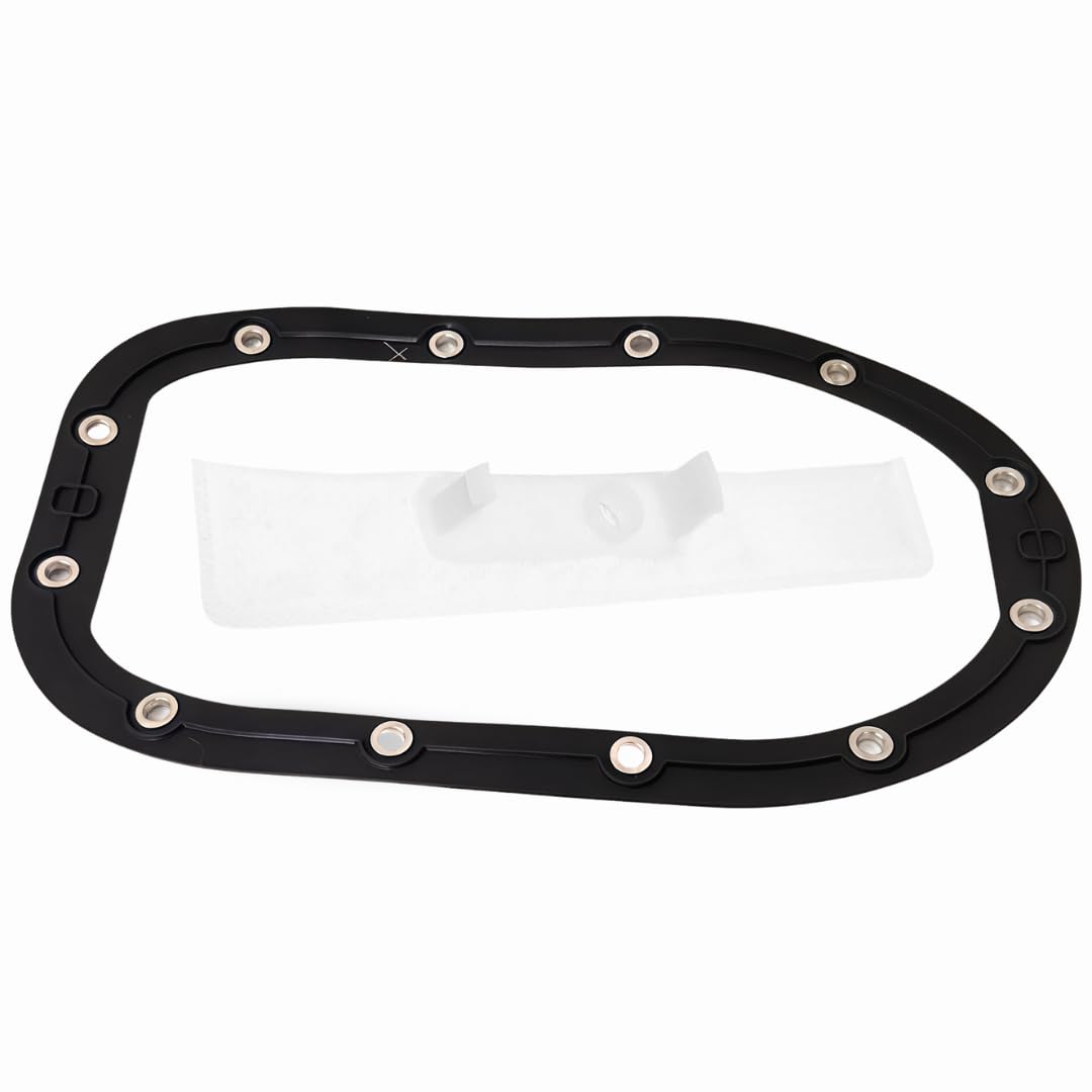 Fuel Pump Tank Seal Gasket with Filter for 2004–2017 Harley Dyna Street Bob FXDB, Low Rider FXDL/FXDLS, Wide Glide FXDWG