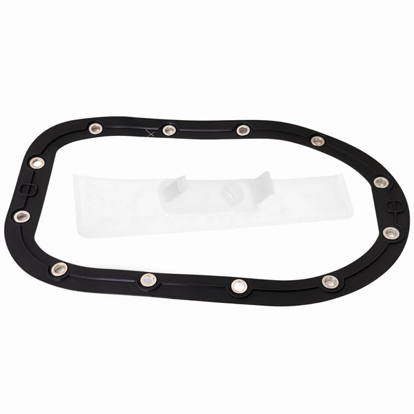 Fuel Pump Tank Seal Gasket with Filter for 2004–2017 Harley Dyna Street Bob FXDB, Low Rider FXDL/FXDLS, Wide Glide FXDWG