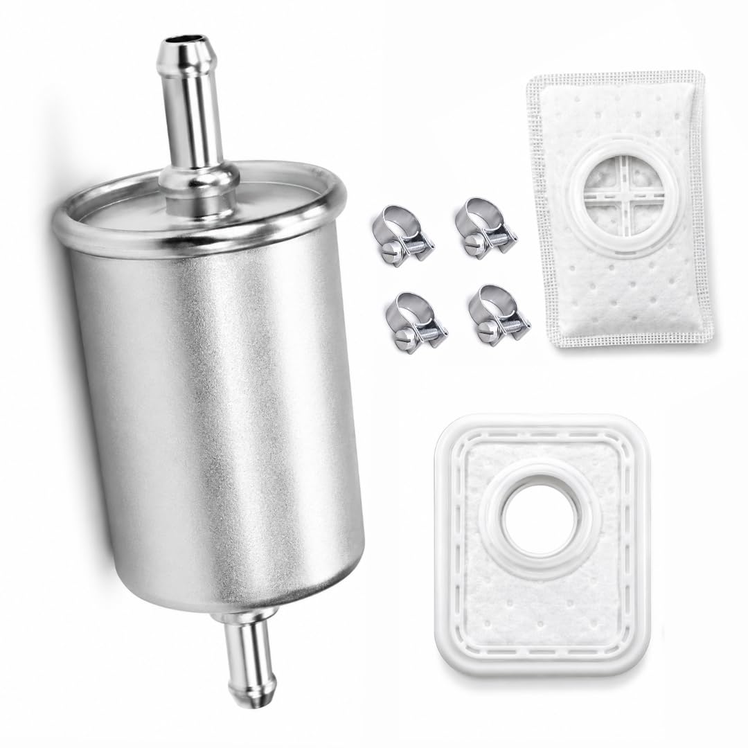 Fuel Filter with Strainer for Sea-Doo GTX DI/RFI/STD/Wake GTI RFI/LE/STD/RX DI/GSX RFI/Speedster Wake 200/215 1998–2009