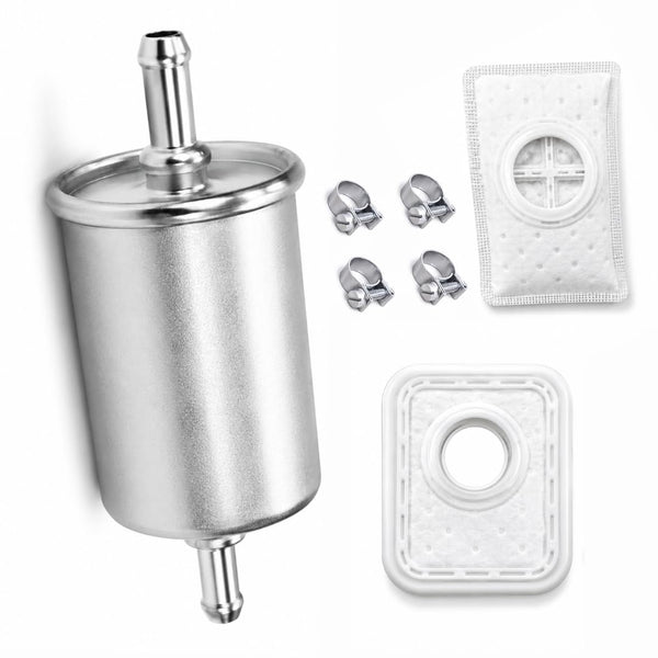 Fuel Filter with Strainer for Sea-Doo GTX DI/RFI/STD/Wake GTI RFI/LE/STD/RX DI/GSX RFI/Speedster Wake 200/215 1998–2009