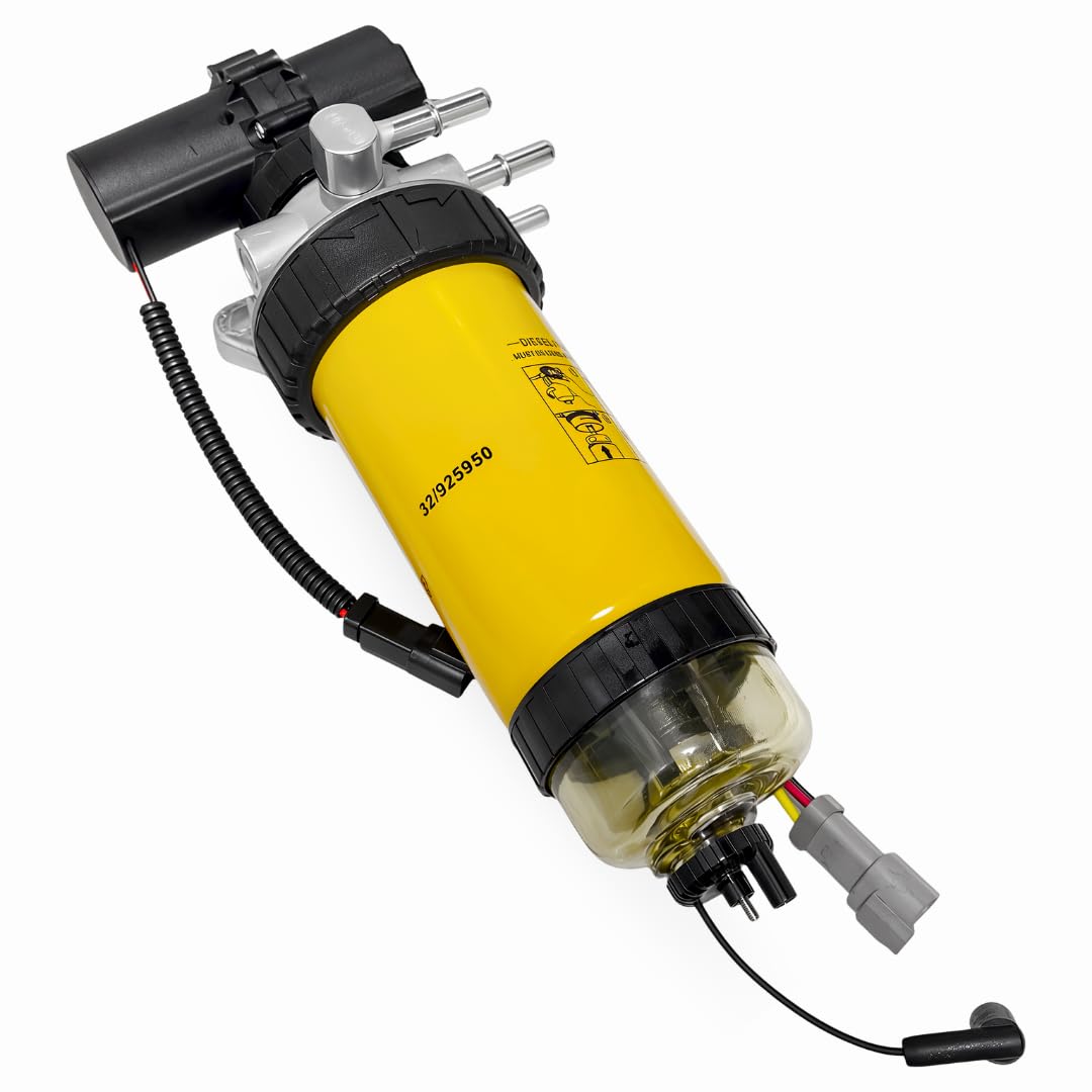 12V Fuel Lift Pump Fuel Filter Assembly for JCB 3CX 4CX 6TST Loader Dumper – A7046