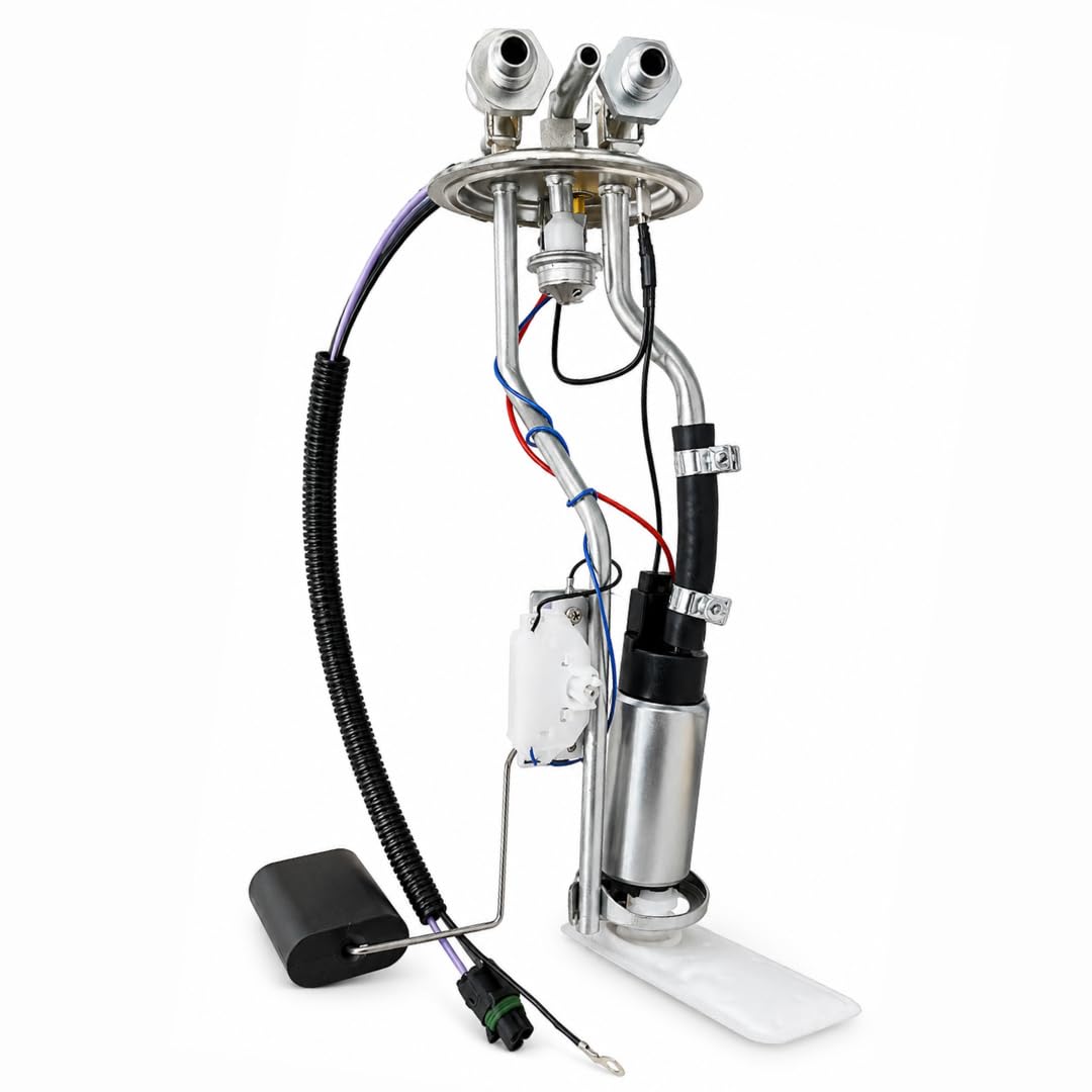 250LPH Fuel Pump Assembly for Chevy GMC C10 K10 C20 K20 C30 K30 1973-1991 | AN Fittings