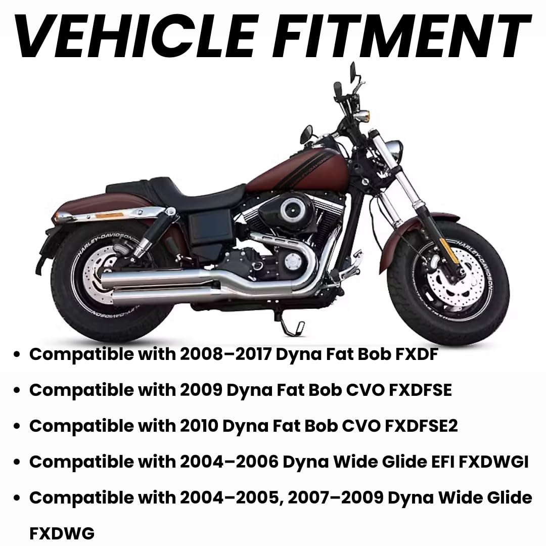 Fuel Pump Tank Seal Gasket with Filter for 2004–2017 Harley Dyna Fat Bob Wide Glide CVO FXDF/FXDWG/FXDWGI/FXDFSE/FXDFSE2