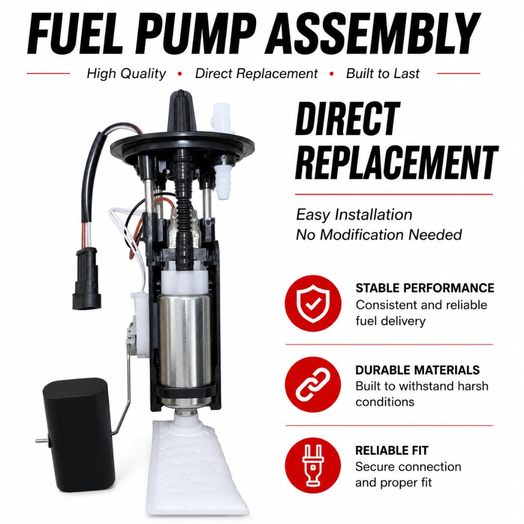 Fuel Pump Assembly for Polaris RZR XP 4 Turbo S 2016-2021 RZR 1000 XP EVAP 2022-2023 | 2208060 - Image 4