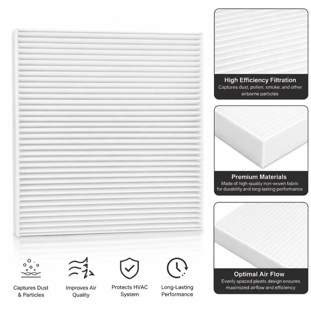 2-Pack Cabin Air Filter for John Deere Gator XUV835M XUV835R XUV865M XUV865R | M177743 - Image 4