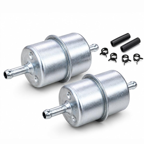 2-Pack Fuel Filter for John Deere 320 320D 318D 323D 332 332D 333D Skid Steer Loader CT315 CT322 CT332 Tractor 5060E 5075E | T257865
