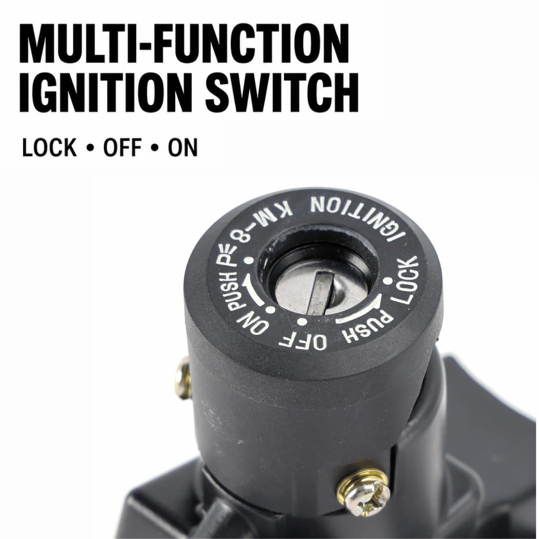 Ignition Key Switch & Steering Lock for Kawasaki Ninja ZX6R ZX636 ZX6RR ZX10R Z1000 Z750S 2005-2022 with Keys | 27005-5137 - Image 4
