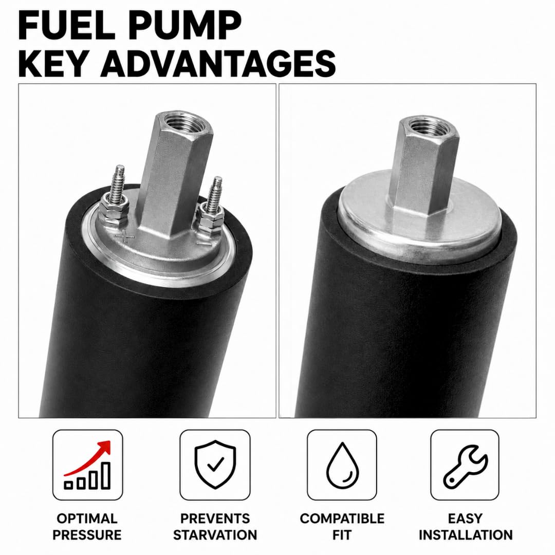 BUC10543 Fuel Pump with Filter for John Deere Gator XUV 620i UTV
