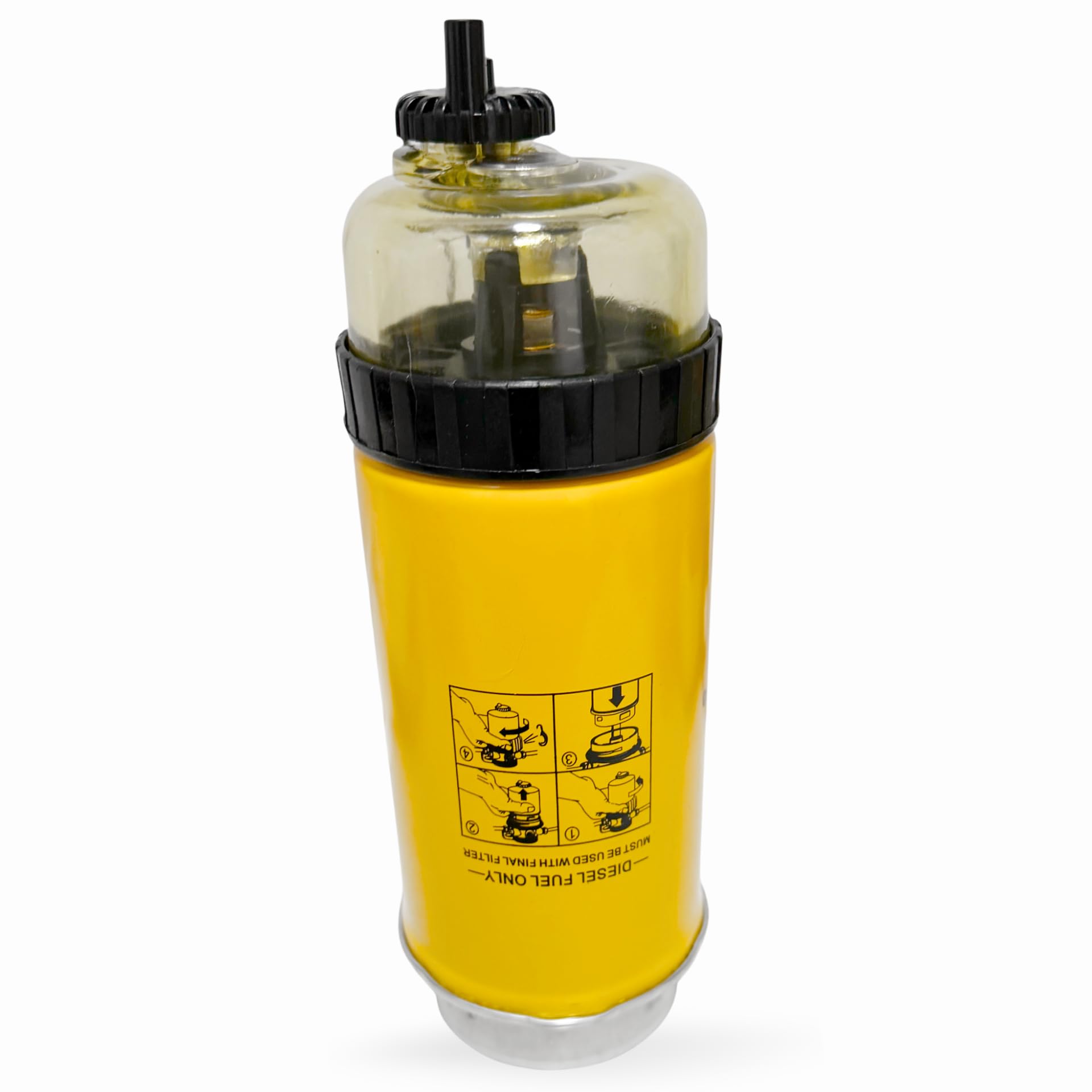 12V Fuel Lift Pump Fuel Filter Assembly for JCB 3CX 4CX 6TST Loader Dumper – A7046