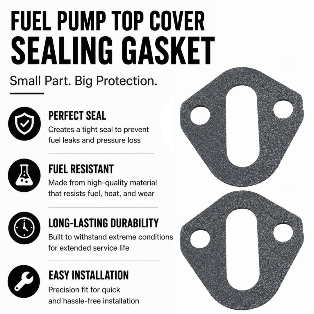 Mechanical Fuel Pump for Jeep CJ5 CJ3B CJ6 Willys Jeepster Commando 1945–1973, for F134/F4-134 134ci Hurricane Engine