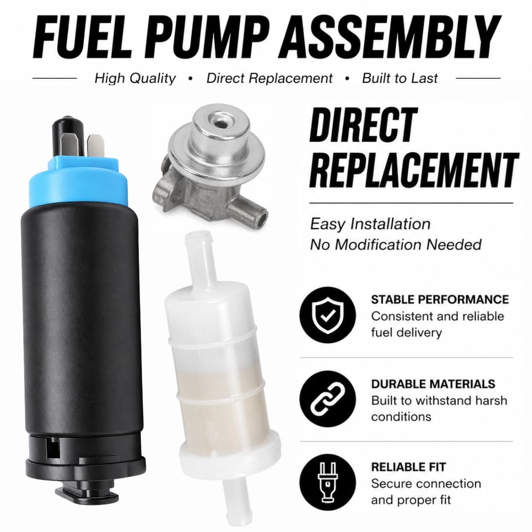 892267A51 Fuel Pump Kit for Mercury Marine 20-60HP 4-Stroke Outboard