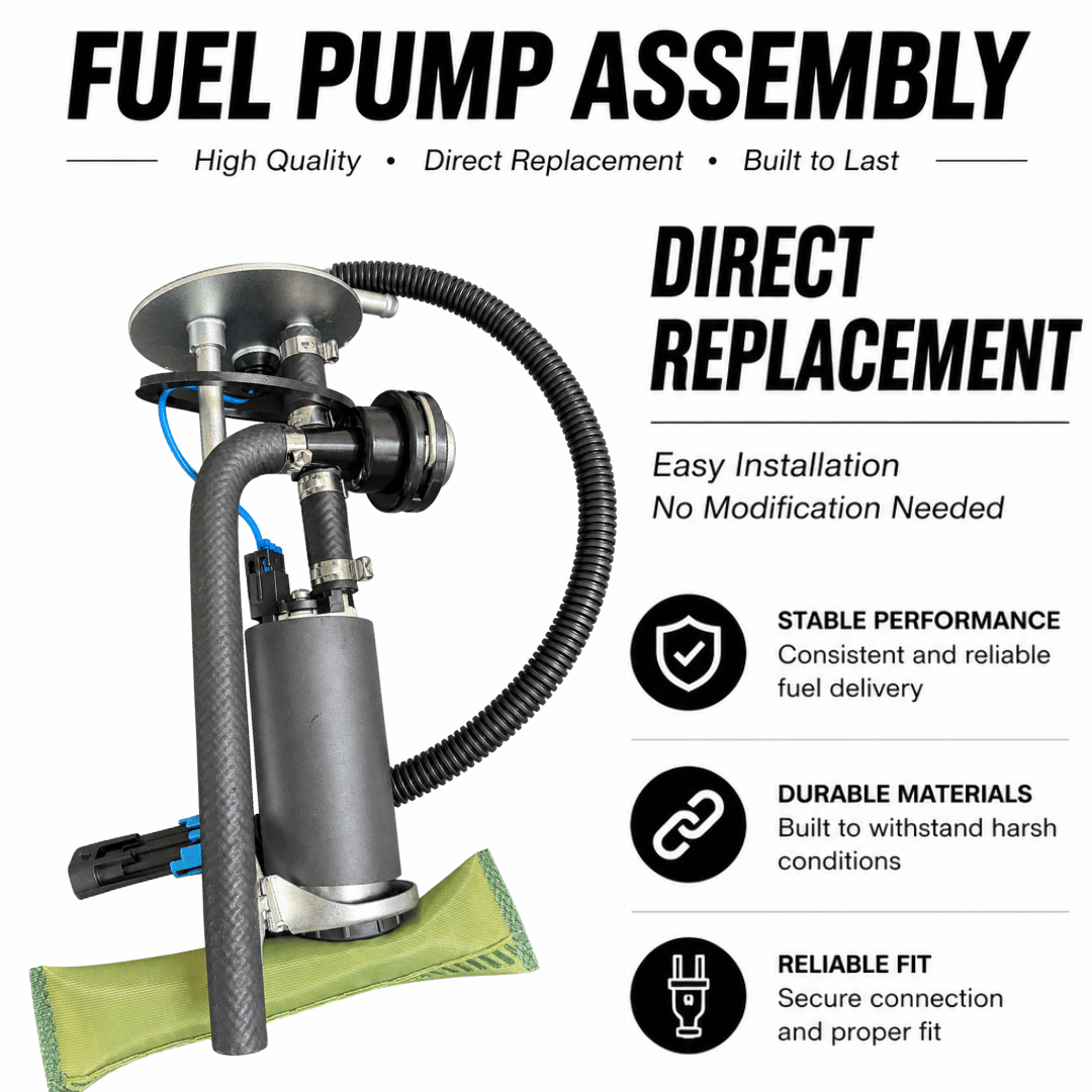 Fuel Pump Assembly for John Deere Gator XUV 825i 625i AM136612 AUC11498-3