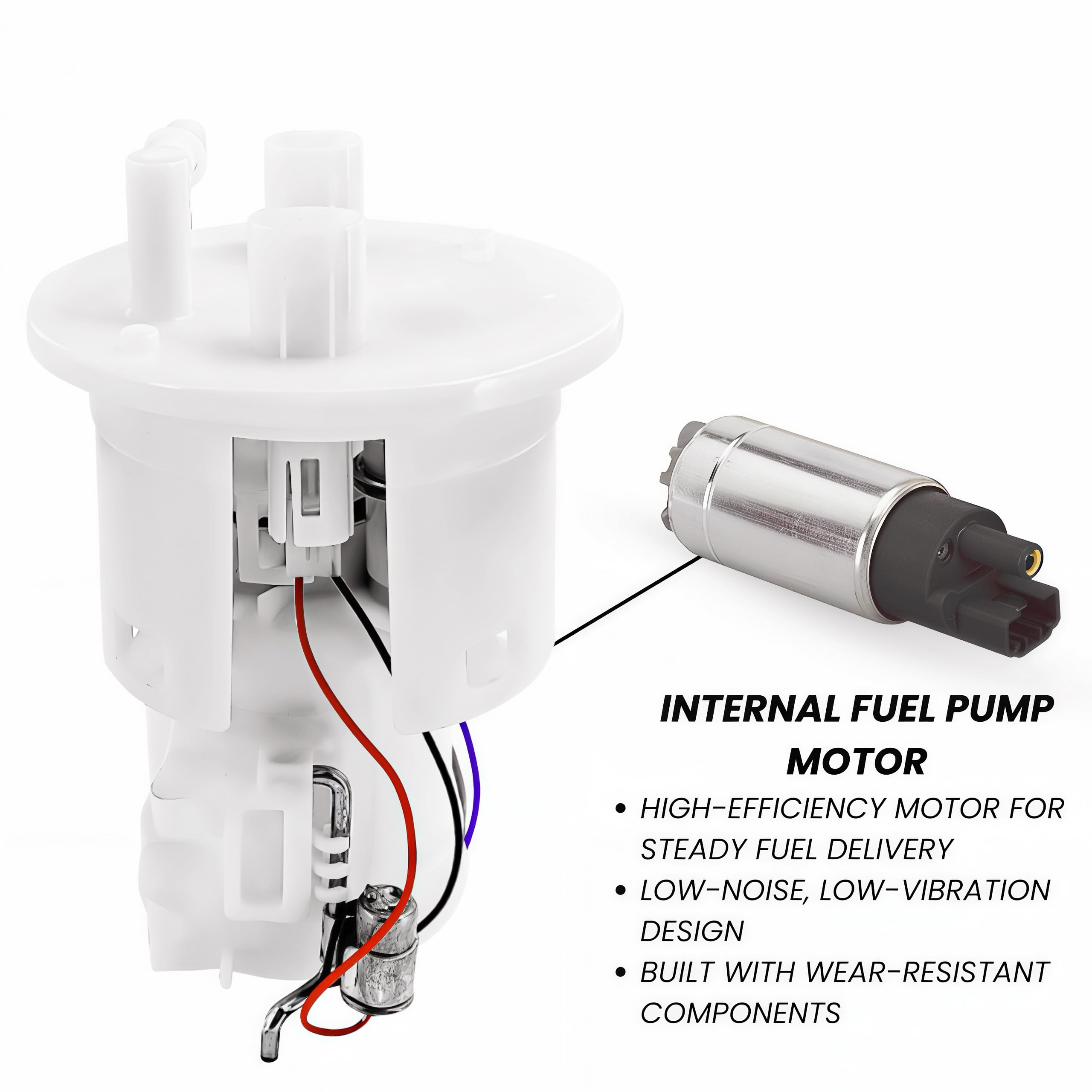 16700-MKF-D42 Fuel Pump Assembly for 2017 18 19 20 21 22 23 Honda CBR1000RR