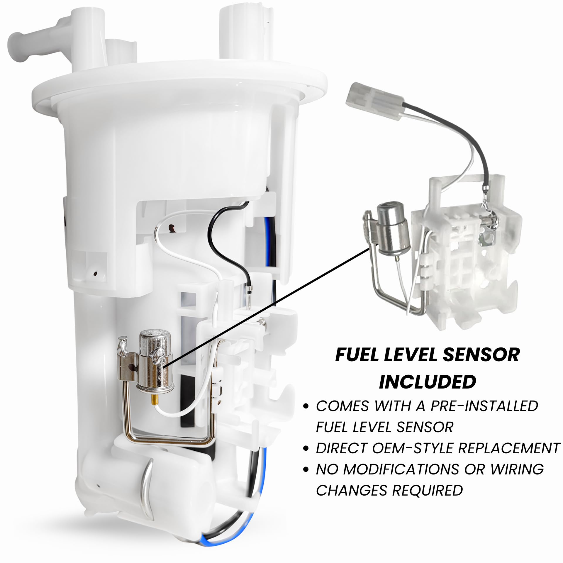 Fuel Pump Assembly with Level Sensor for 2007–2010 Yamaha YZF-R6 YZF-R1 – 4C8-13907-00-00