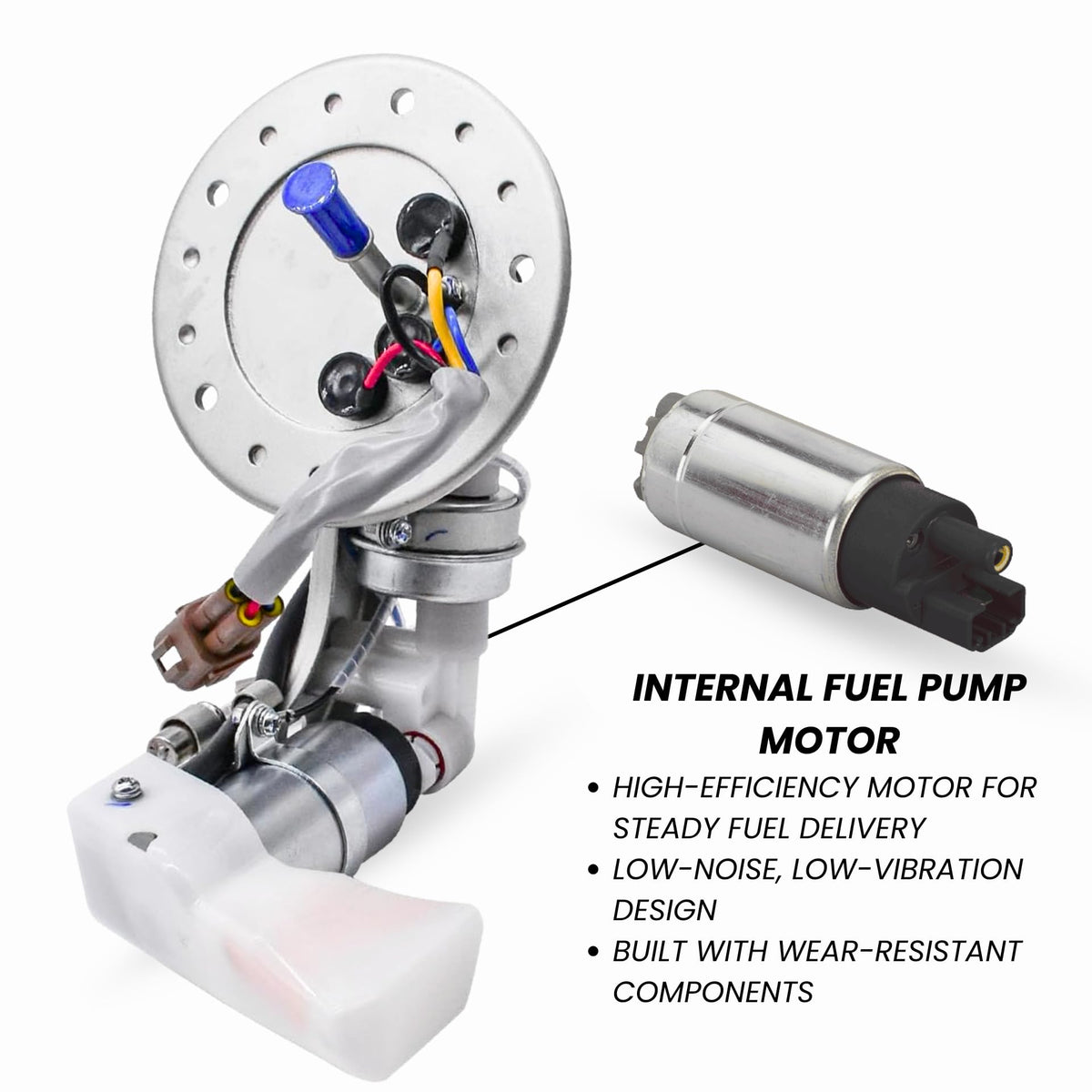 Fuel Pump Assembly for 2007–2022 Suzuki Boulevard VL800 C50 C50T C50C/Intruder C800 VL800 C800C VL800C – 15100-41F30