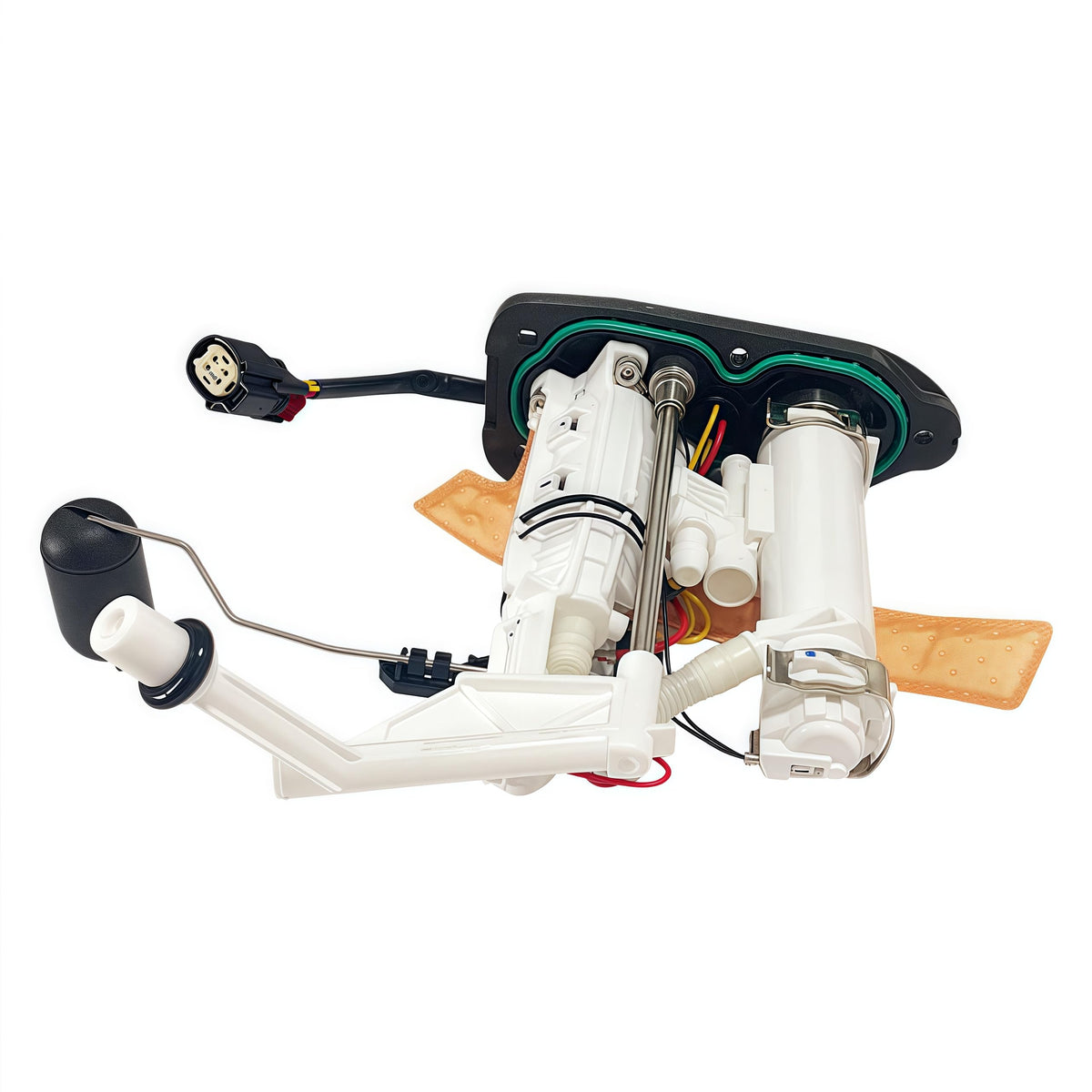 61200042 Fuel Pump Assembly for Harley-Davidson Softail FLFBS Fat Boy 114, FLHCS Heritage 114, FLHC 107, FLFB 107, FLSB