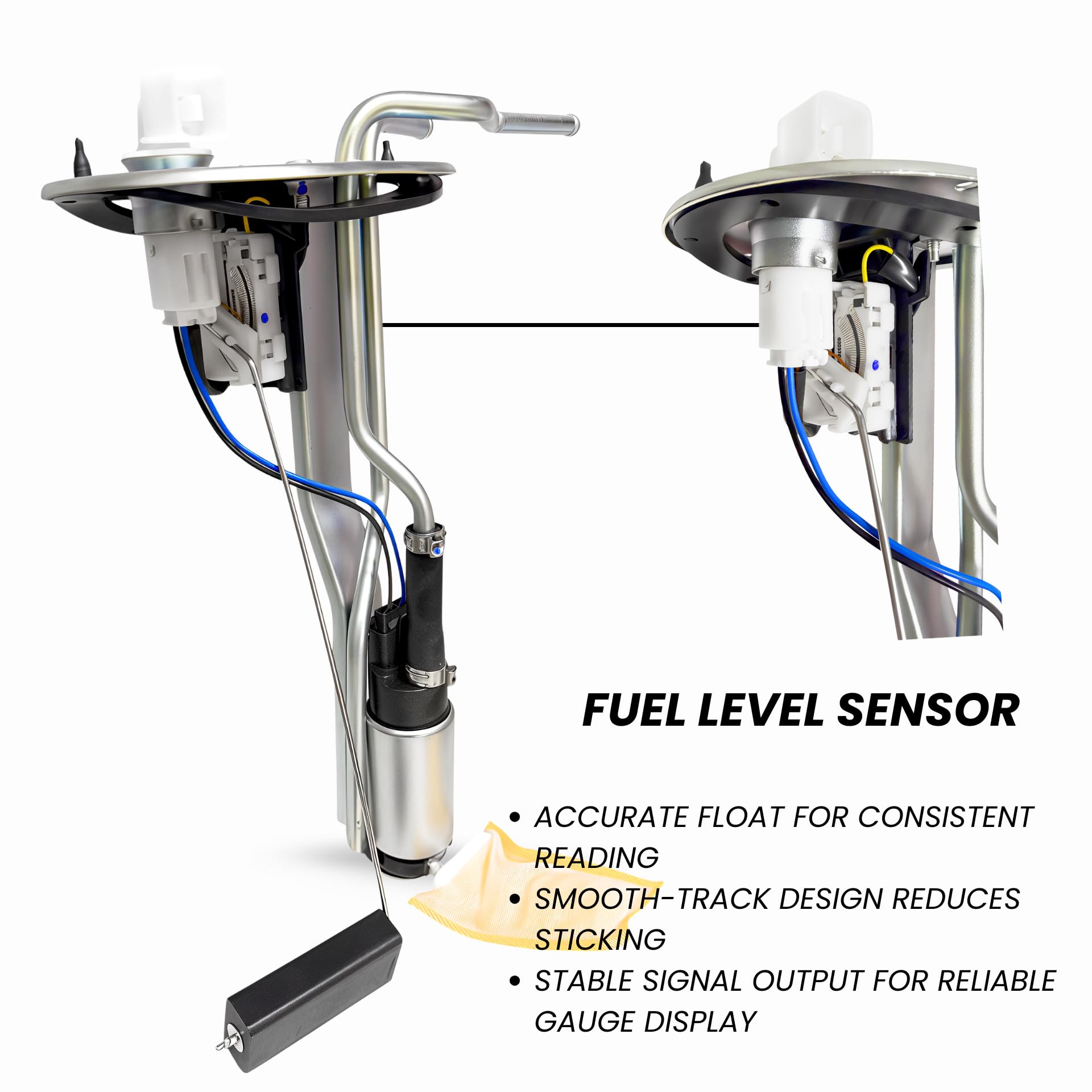 Fuel Pump with Fuel Level Sensor Assembly for Mazda Pickup B2200 B2600 BT-50 Ford Mustang – G677-13-35ZA