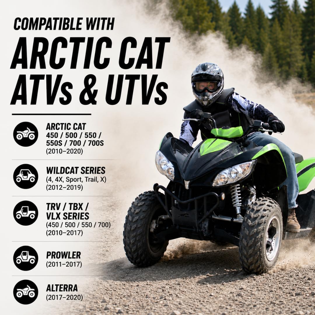 0570-435 Fuel Pump for Arctic Cat 450/500/550/550S/700/700S/Wildcat 4/4X/Sport/Trail/X/Prowler/Alterra – 0570-358