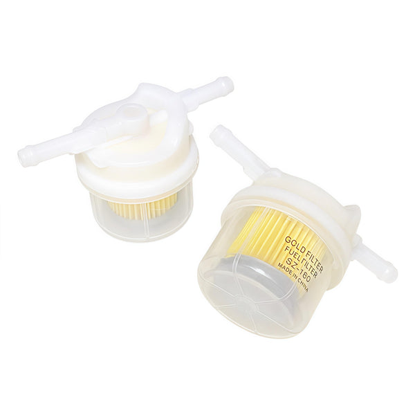 2-Pack Fuel Filter for Subaru Sambar KS3 KS4 KV3 KV4 EN07 Engine Kei Truck/Van