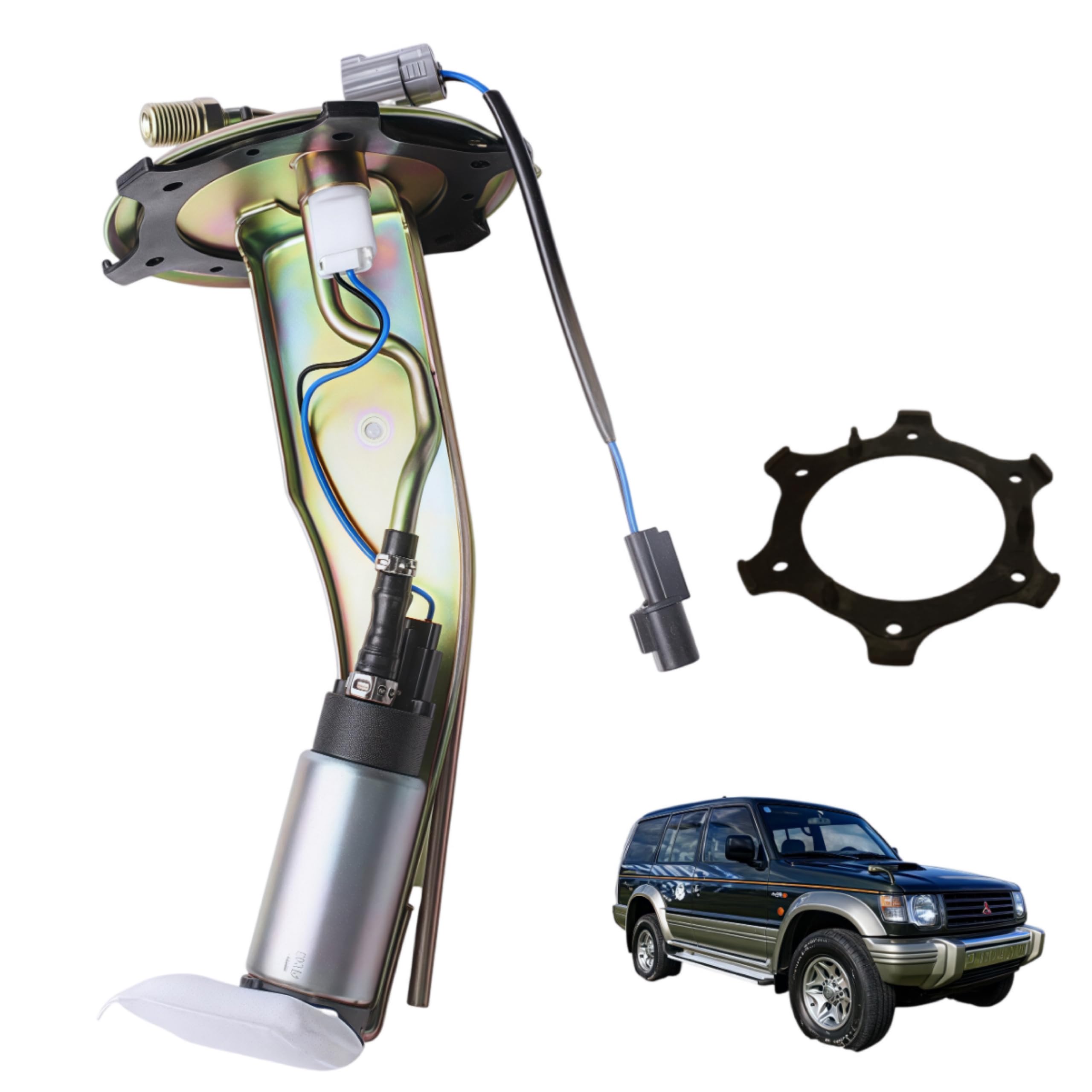 MR376049 Fuel Pump Assembly for Mitsubishi Pajero/Montero Sport V33W V43W V45W V13V 1997–2004 6G72 6G74 Engines MR208665