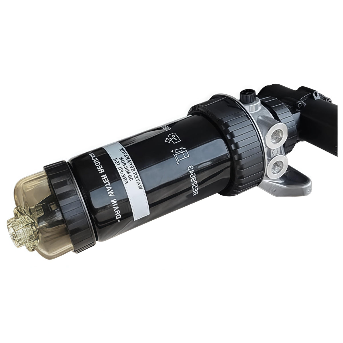 RE559946 24V Fuel Filter Assembly for John Deere 130G 160G 210G 550K 650K 444K 700K 180G 605K 655K