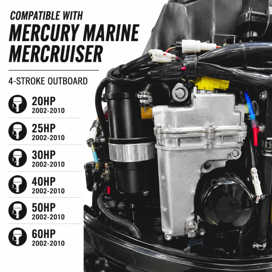 892267A51 Fuel Pump Kit for Mercury Marine 20-60HP 4-Stroke Outboard