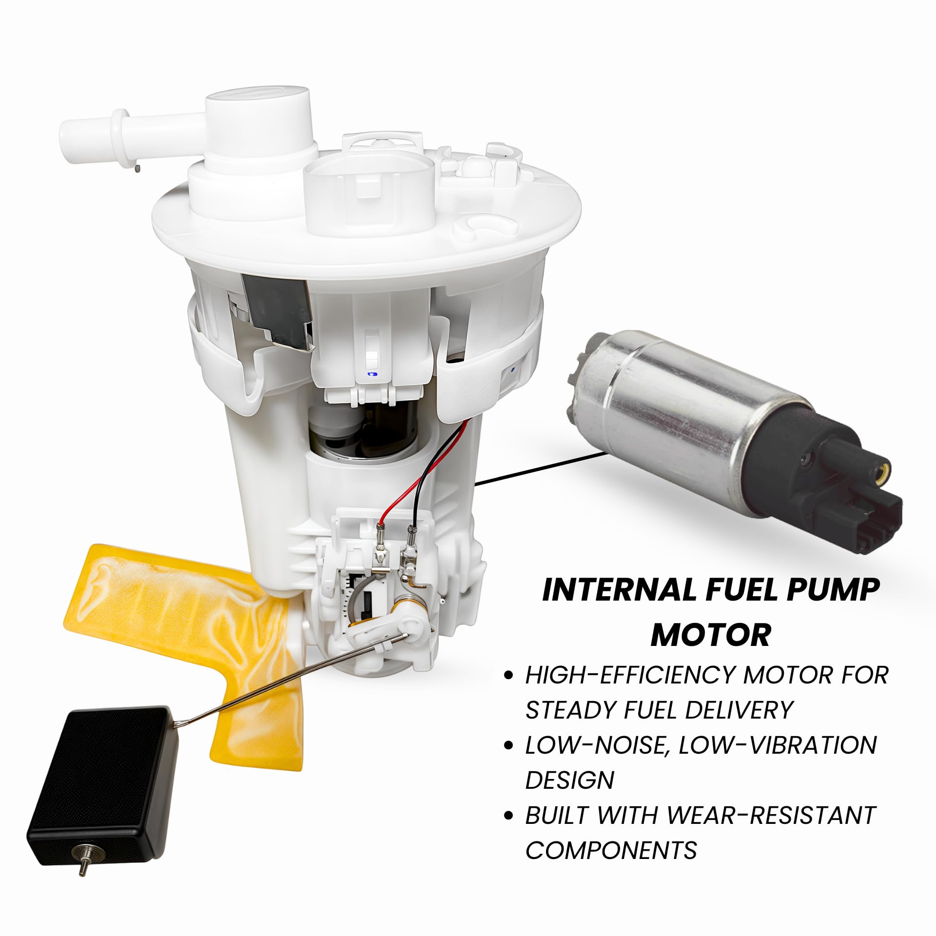 Fuel Pump Assembly for 2003–2004 Toyota Corolla Matrix Pontiac Vibe L4 1.8L 1ZZ-FE、2ZZ-GE – SP9164M