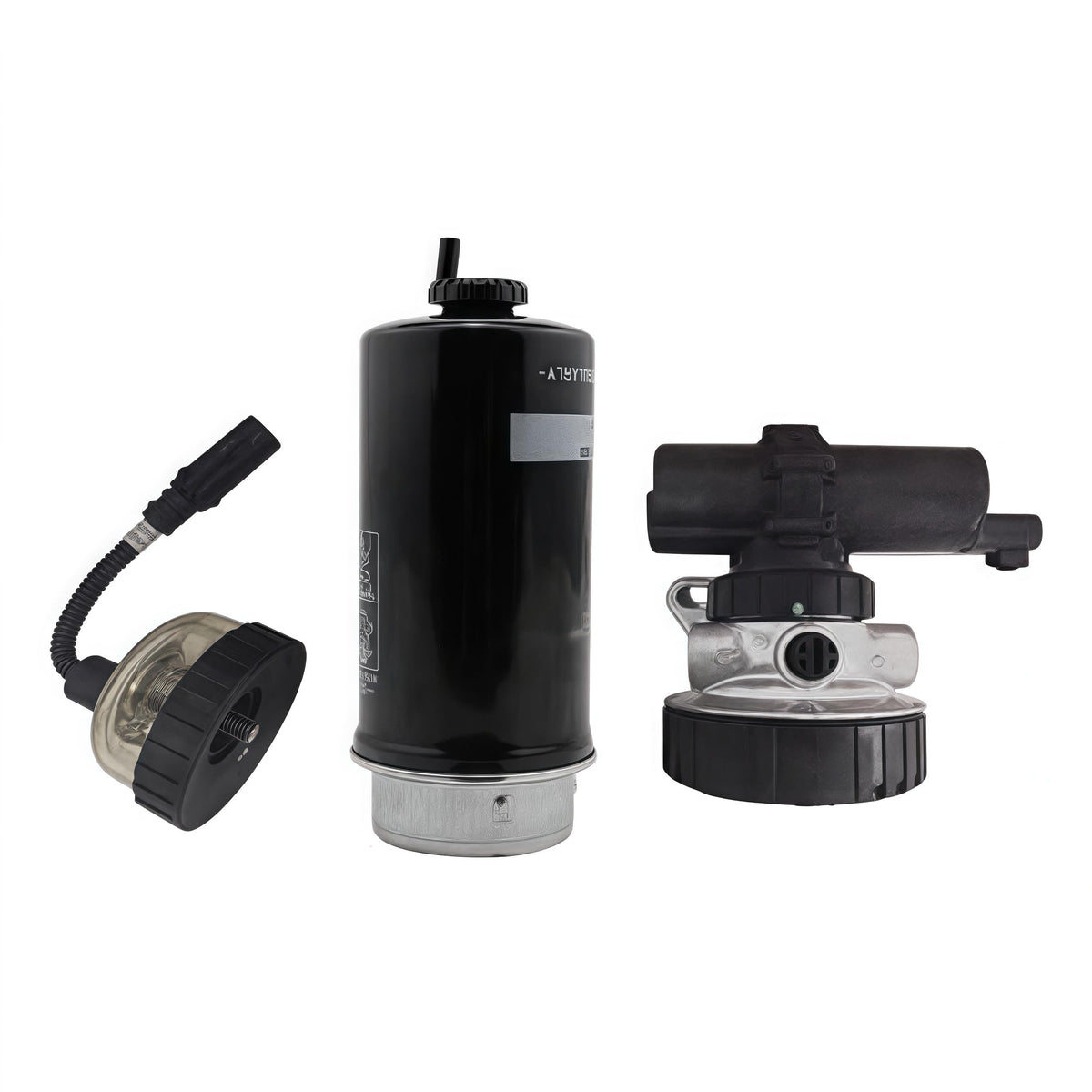 RE559946 24V Fuel Filter Assembly for John Deere 130G 160G 210G 550K 650K 444K 700K 180G 605K 655K