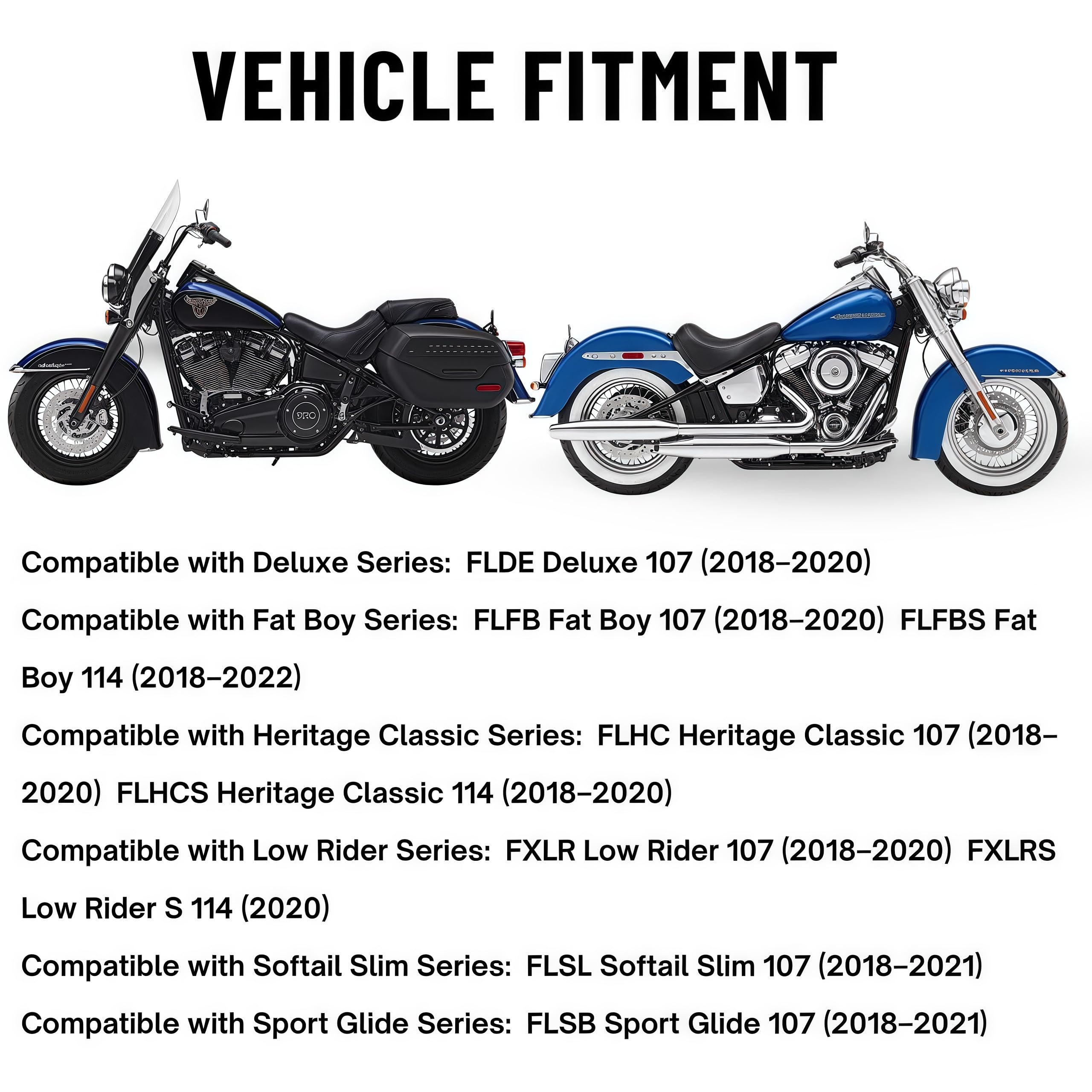 61200042 Fuel Pump Assembly for Harley Fat Boy 2018–2025 FLFB/FLFBS 107/114 Softail Slim 2018–2021 FLSL 107 Sport Glide
