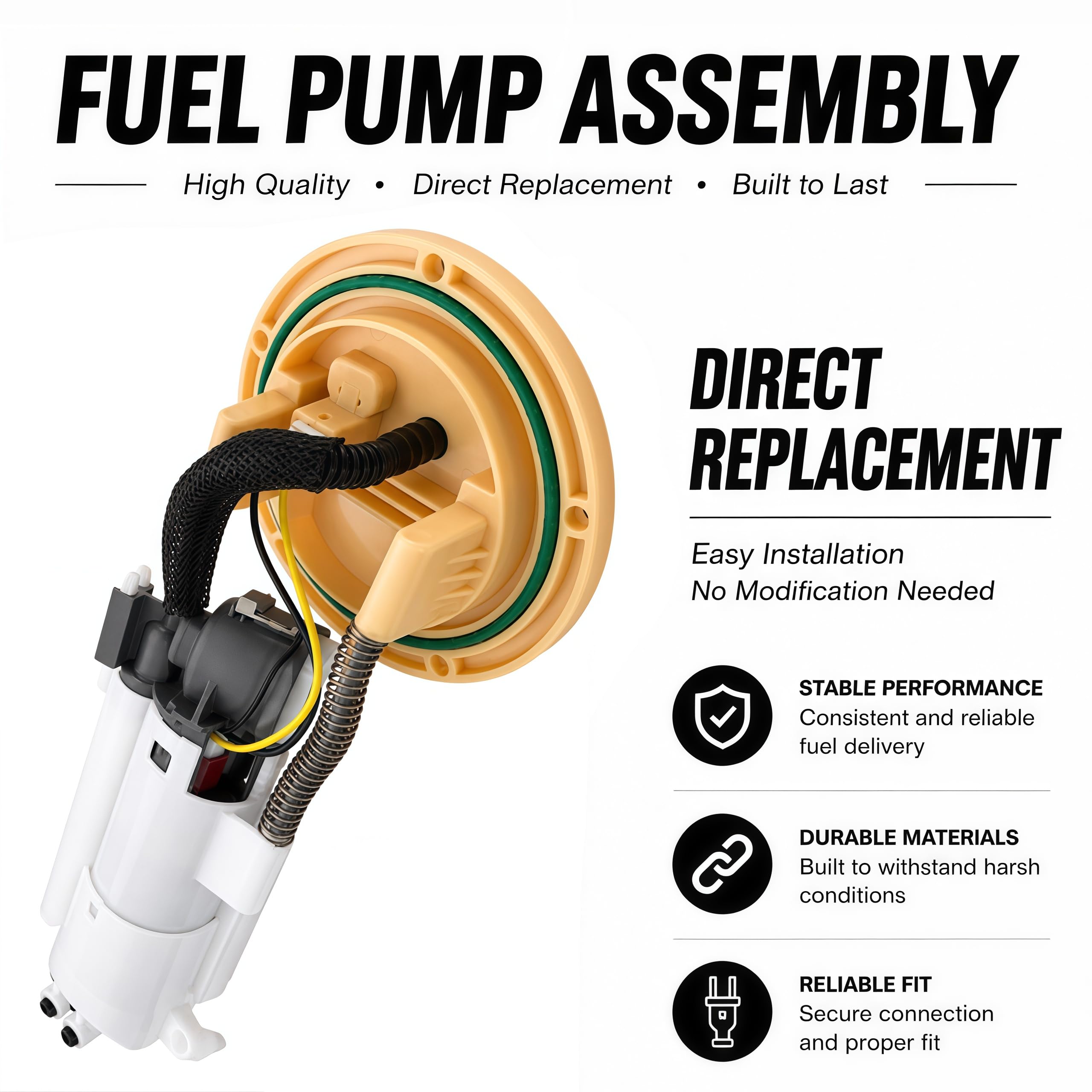 61200062 Fuel Pump Assembly for 2021–2023 Harley Sportster S RH1250S RA1250 RA1250S Pan America 1250 Special – 61200062A