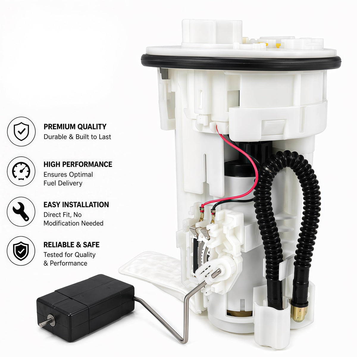 77020-48070 Fuel Pump Assembly for Toyota Highlander Hybrid 2006–2010 Lexus RX400h 2006–2008 3.3L V6