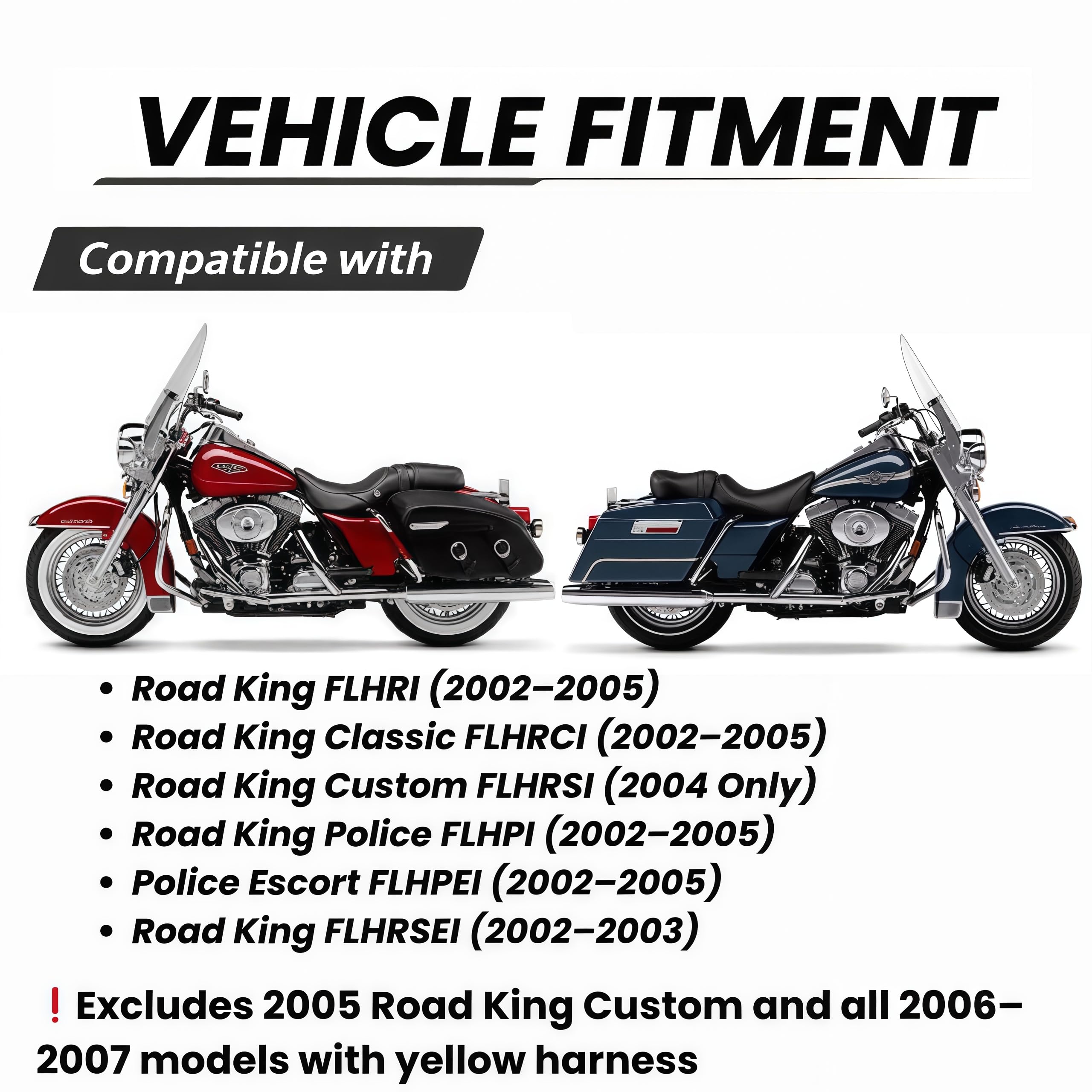 75127-02C Fuel Pump Assembly for 2002–2007 Harley Road King FLHRCI/FLHRI/FLHPI/FLHPEI/Police/Custom – 75127-06