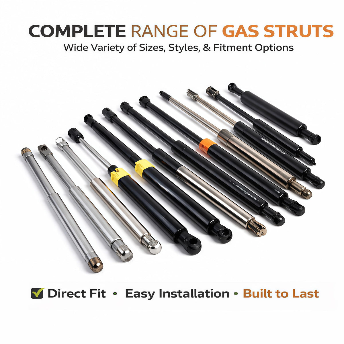 Seat Gas Strut for Case 85XT 90XT 95XT Skid Steer Loader, Fits 410 420 430 440 445 450 465, 440CT 445CT 450CT Compact Track Loader | 189787A2 - Image 7