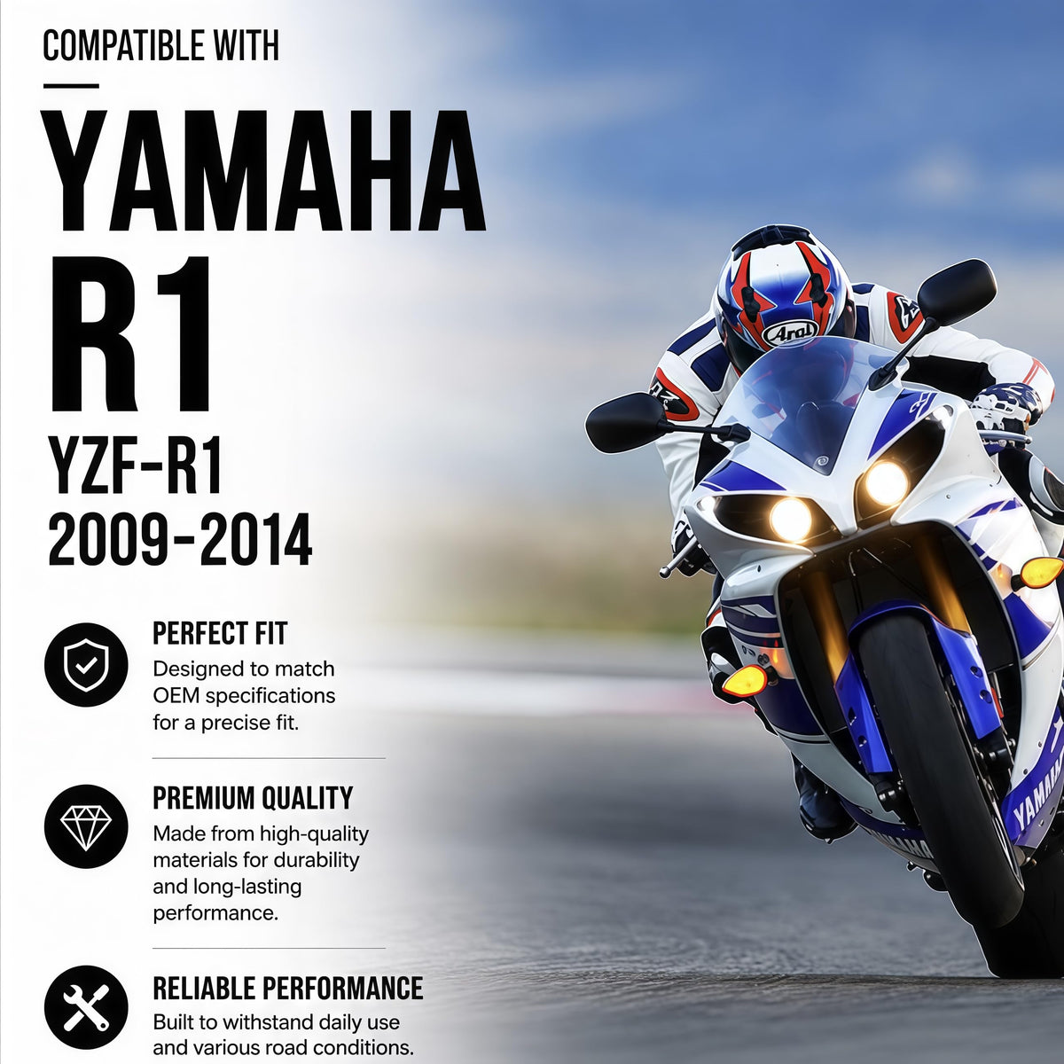 Fuel Hose Gas Line Tube Pipe for Yamaha R1 YZF-R1 2009–2014 Fuel Line – 14B-13971-00-00