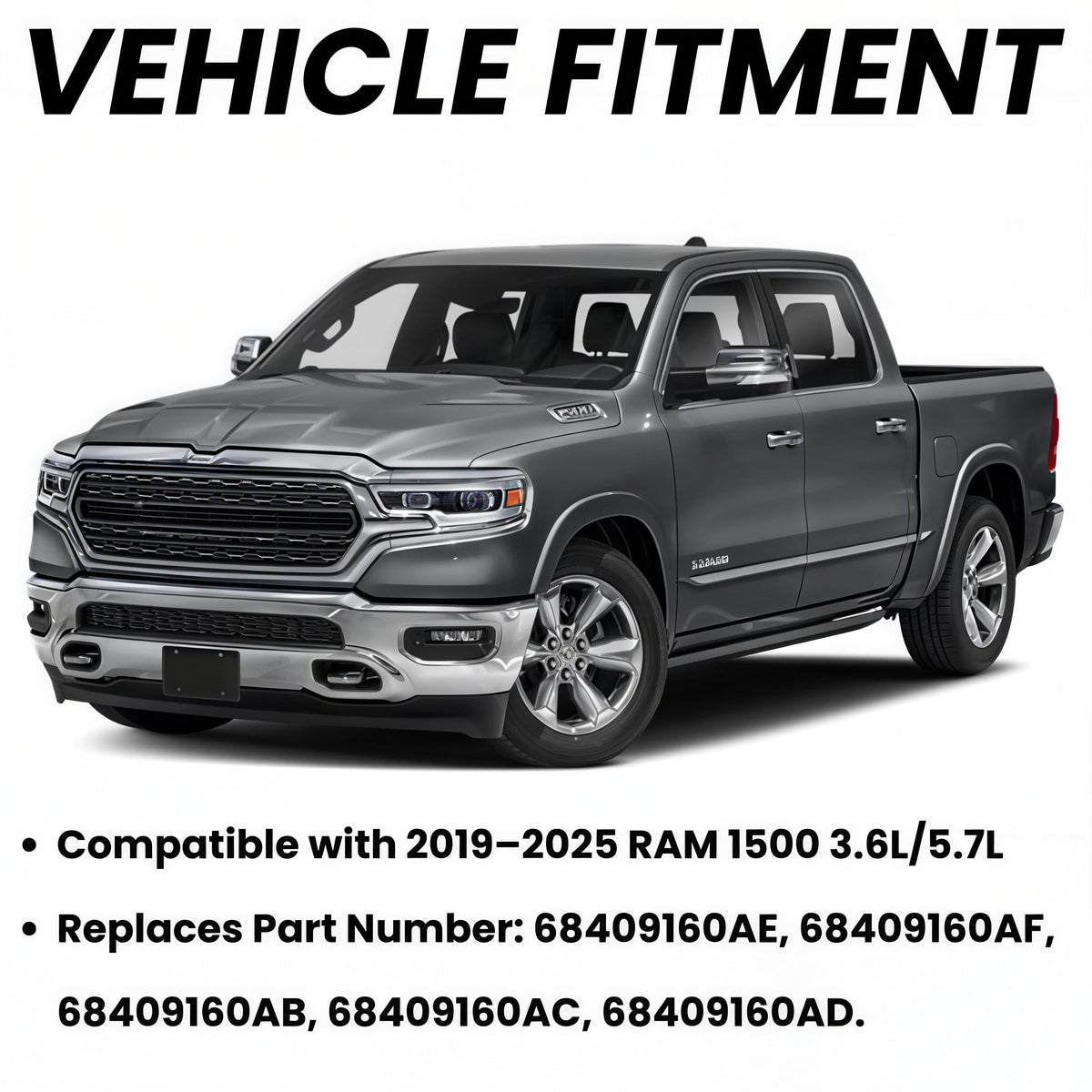 Fuel Pump Assembly for 2019–2025 RAM 1500 3.6L/5.7L Gasoline – 68409160AE