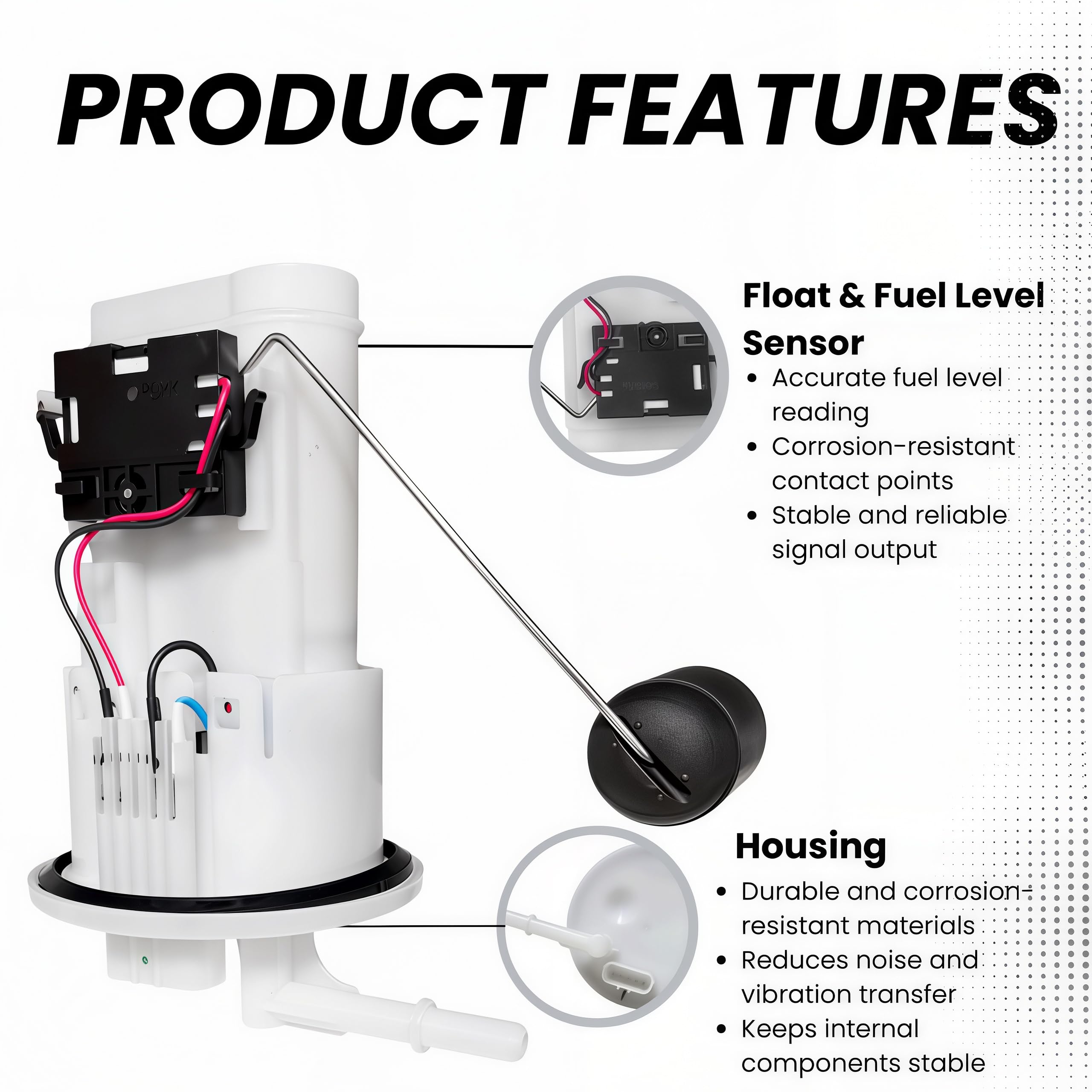 Fuel Pump Assembly for 2014–2020 Yamaha MT-09/FZ-09/XSR900/FJ-09/Tracer 900 GT – 1RC-13907-00