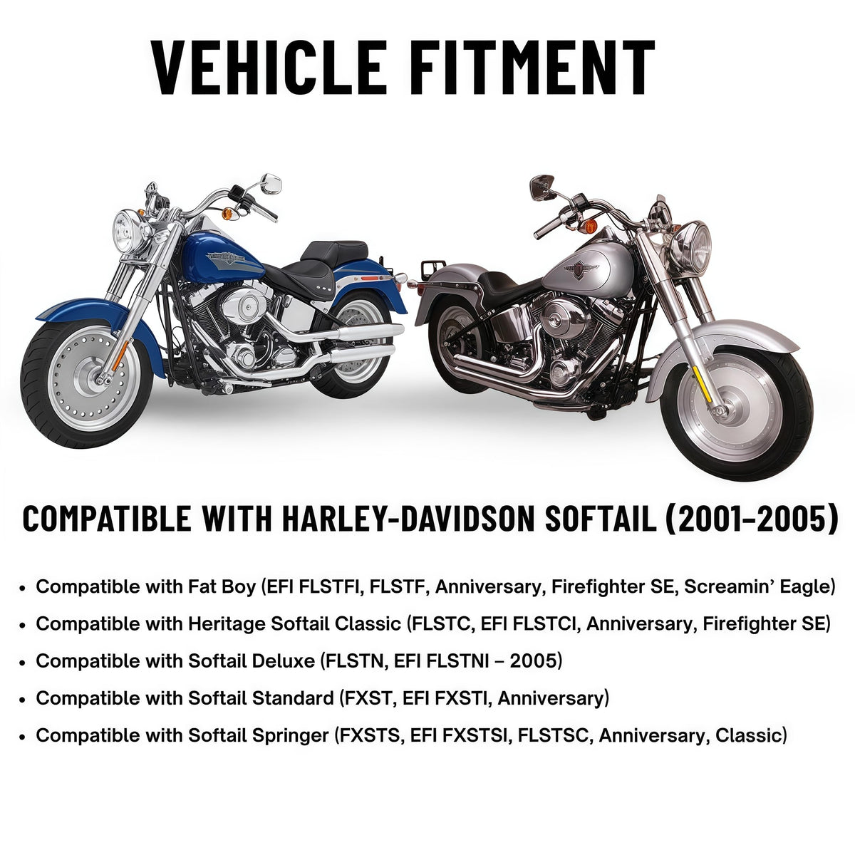 Fuel Pump Assembly for Harley 2001–2005 Fat Boy, Heritage, Softail Classic, Softail Deluxe, Standard, Springer