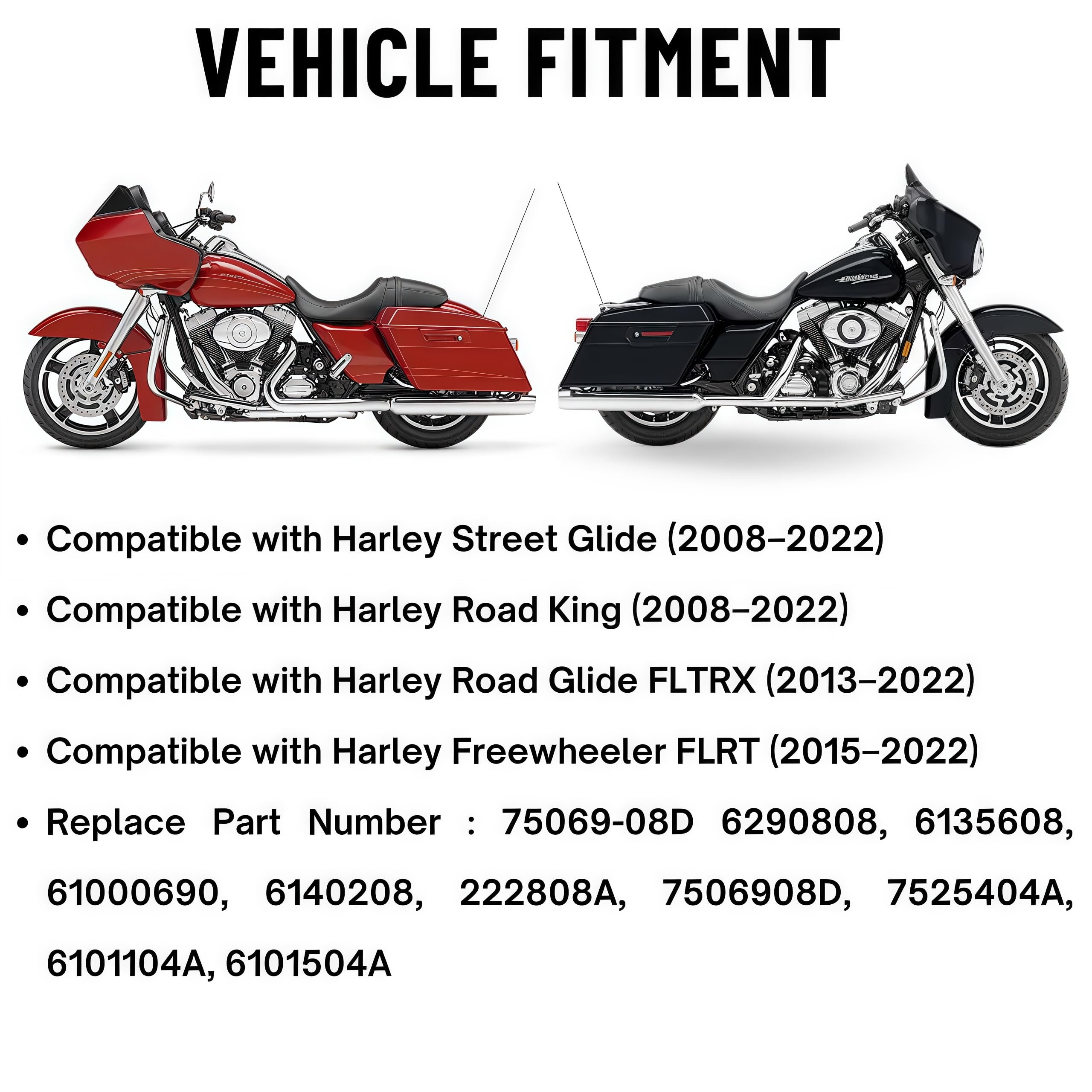 Fuel Pump Assembly for Harley Street Glide & Road King 2008–2022/Road Glide & Freewheeler FLRT 2013–2022 – 6290808