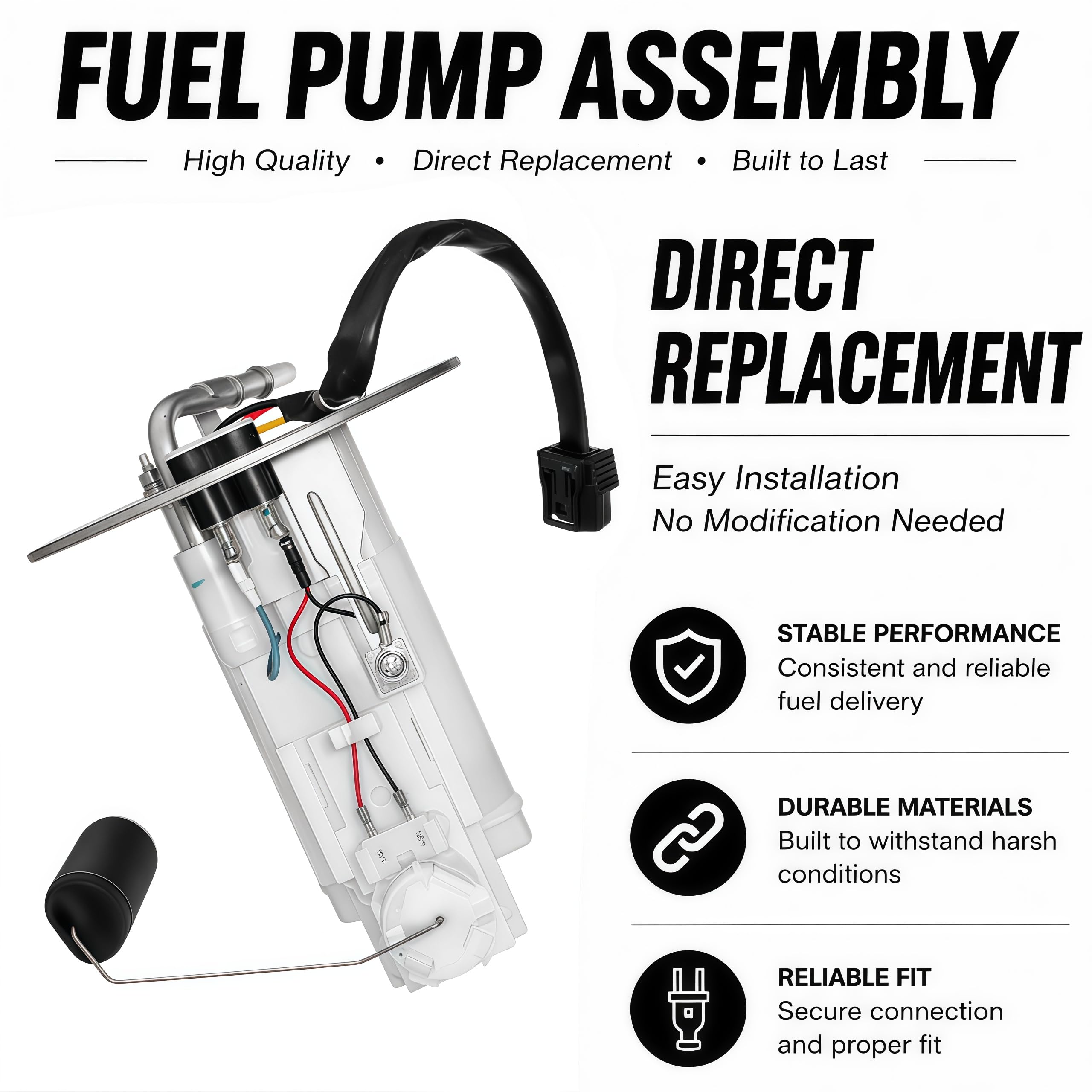 16700-MKP-J01 Fuel Pump Assembly for Honda CBR500 CBR500R CB500X CB500 2019–2025 16700-MKP-J02