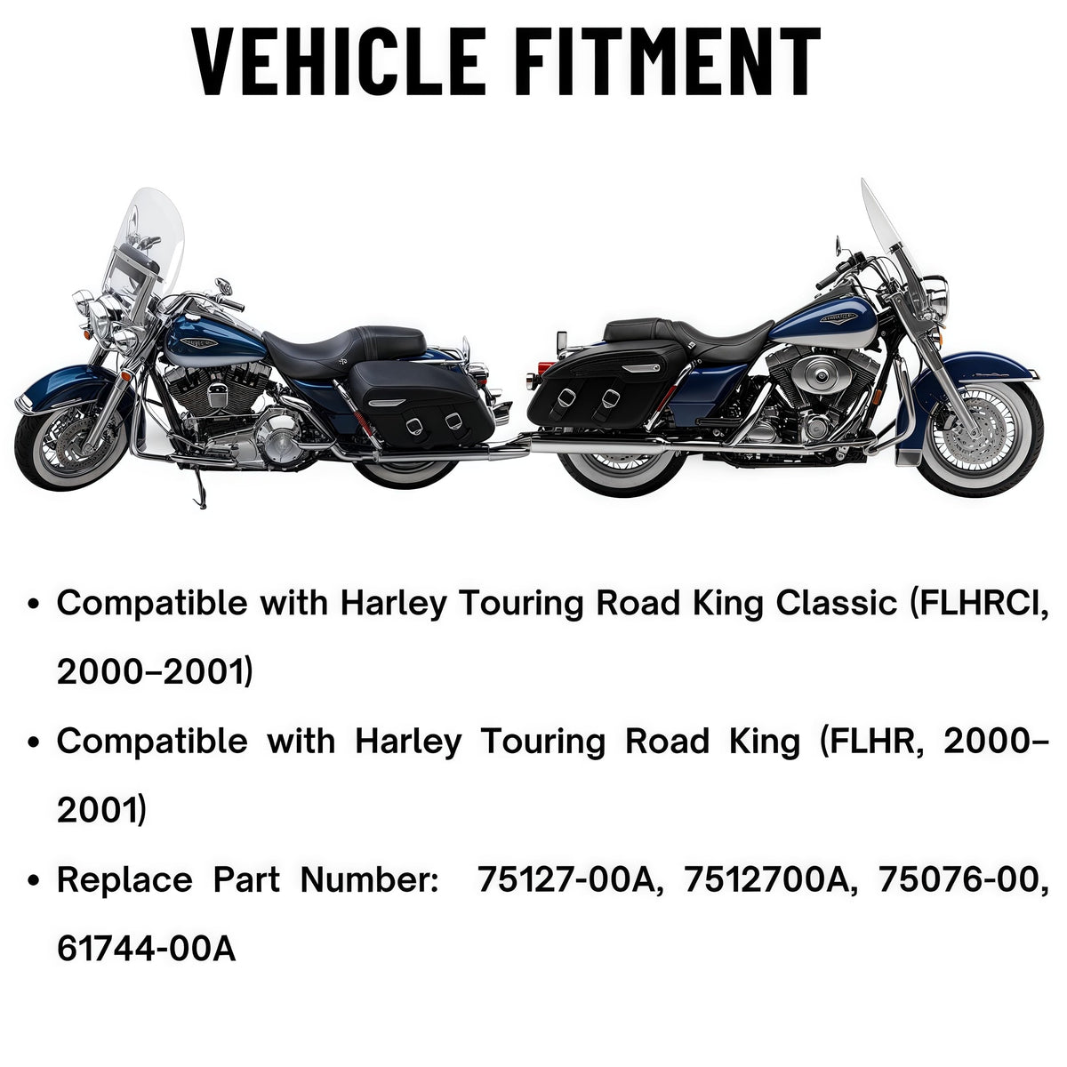 Fuel Pump Assembly for 2000–2001 Harley Touring Road King/Road King Classic FLHR, FLHRCI – 75127-00A