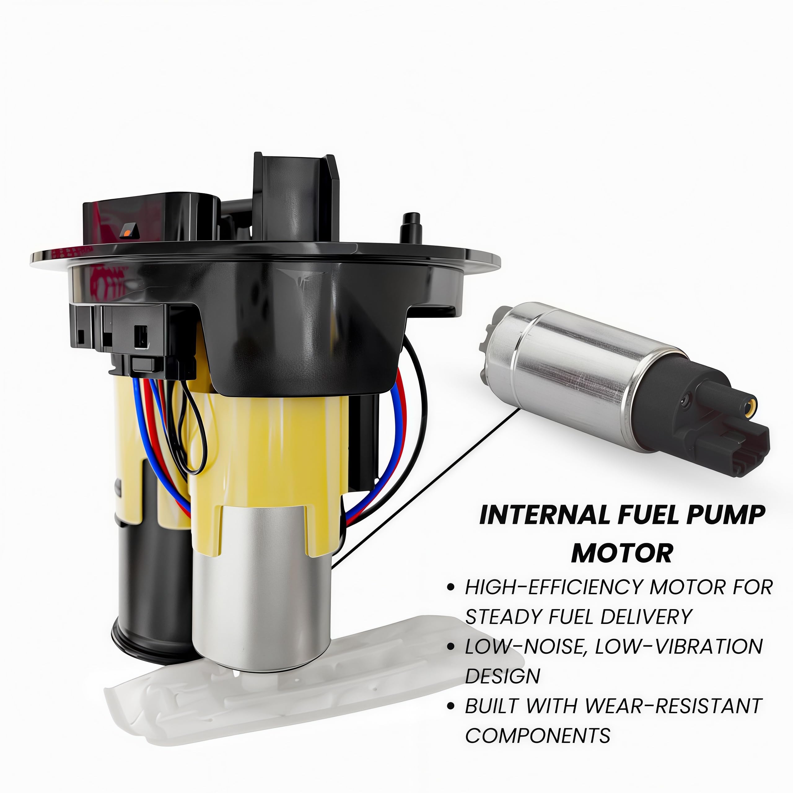 Fuel Pump Assembly for Mercedes-Benz W222 S450 S550e S560e S450 S550 S560 S63 AMG Maybach V12 2014–2020 – 2224700094