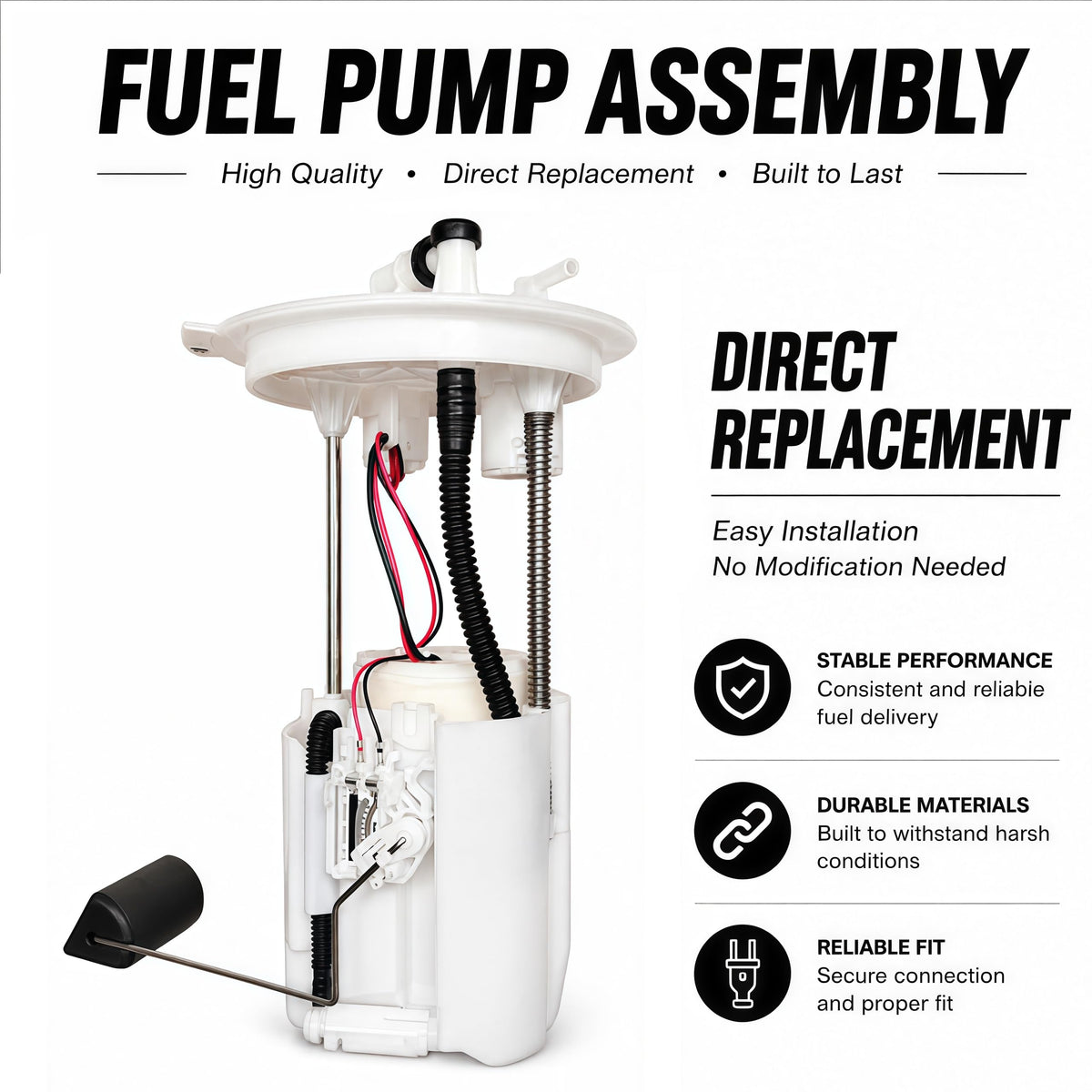 16700-HL6-A01 Fuel Pump Assembly for Honda Talon 1000R 1000X 2019–2024 SXS10S2R SXS10S2X