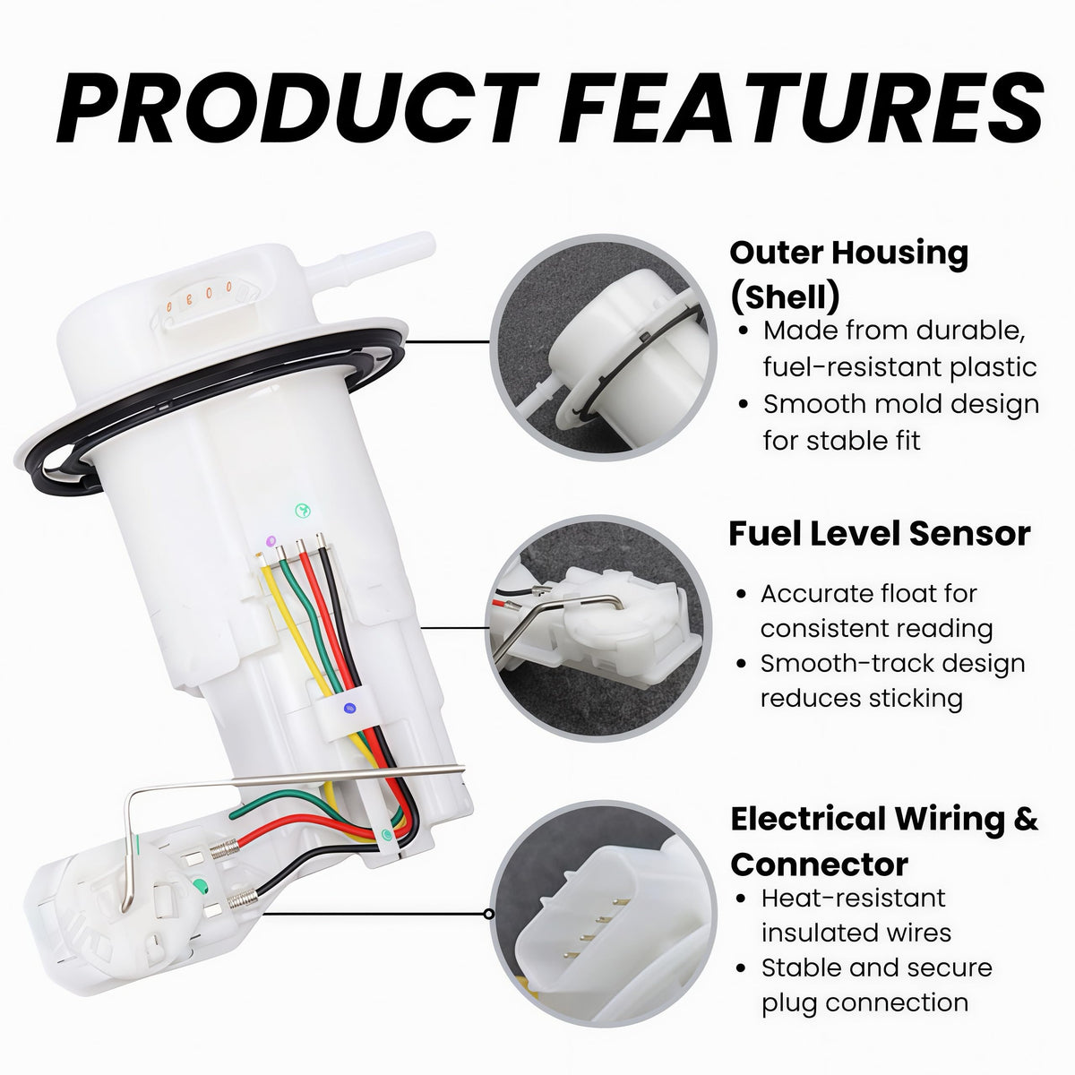 Fuel Pump Assembly for Honda CRF250L 2017–2020 – 16700-KZZ-D21