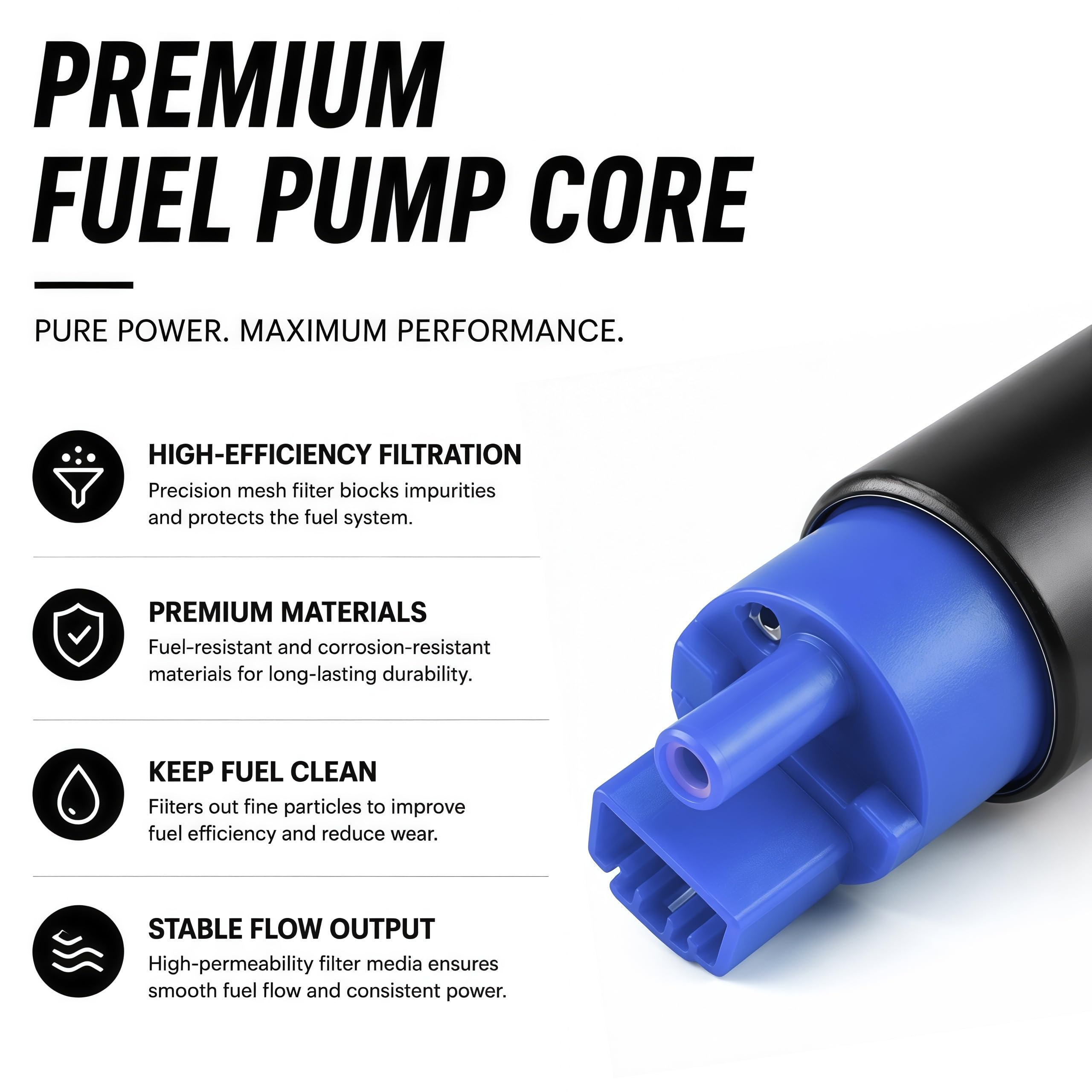250LPH Fuel Pump Assembly for Chevy GMC C10 K10 C20 K20 C30 K30 1973-1991 | LS Swap - Image 7